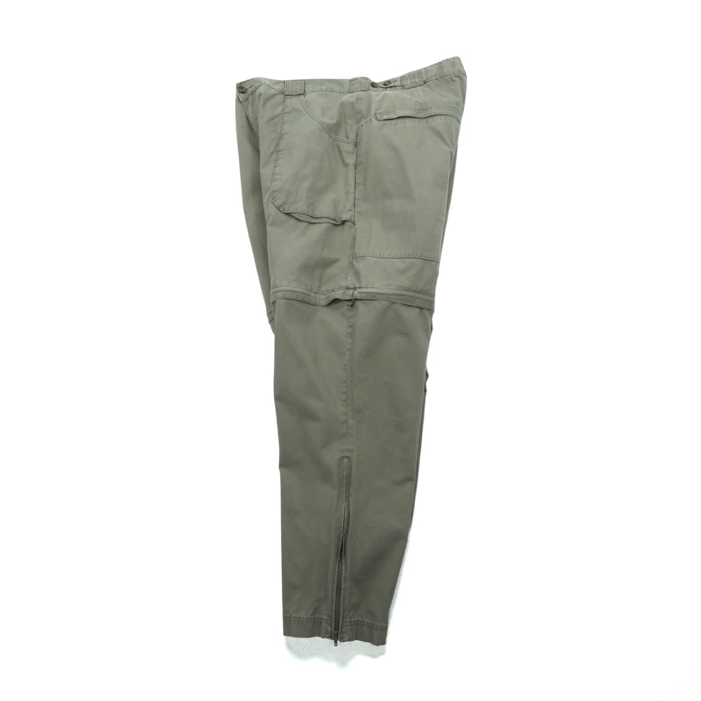 Cabela’s OUTDOORS 2WAY コンバーチブル カーゴパンツ XL カーキ コットン