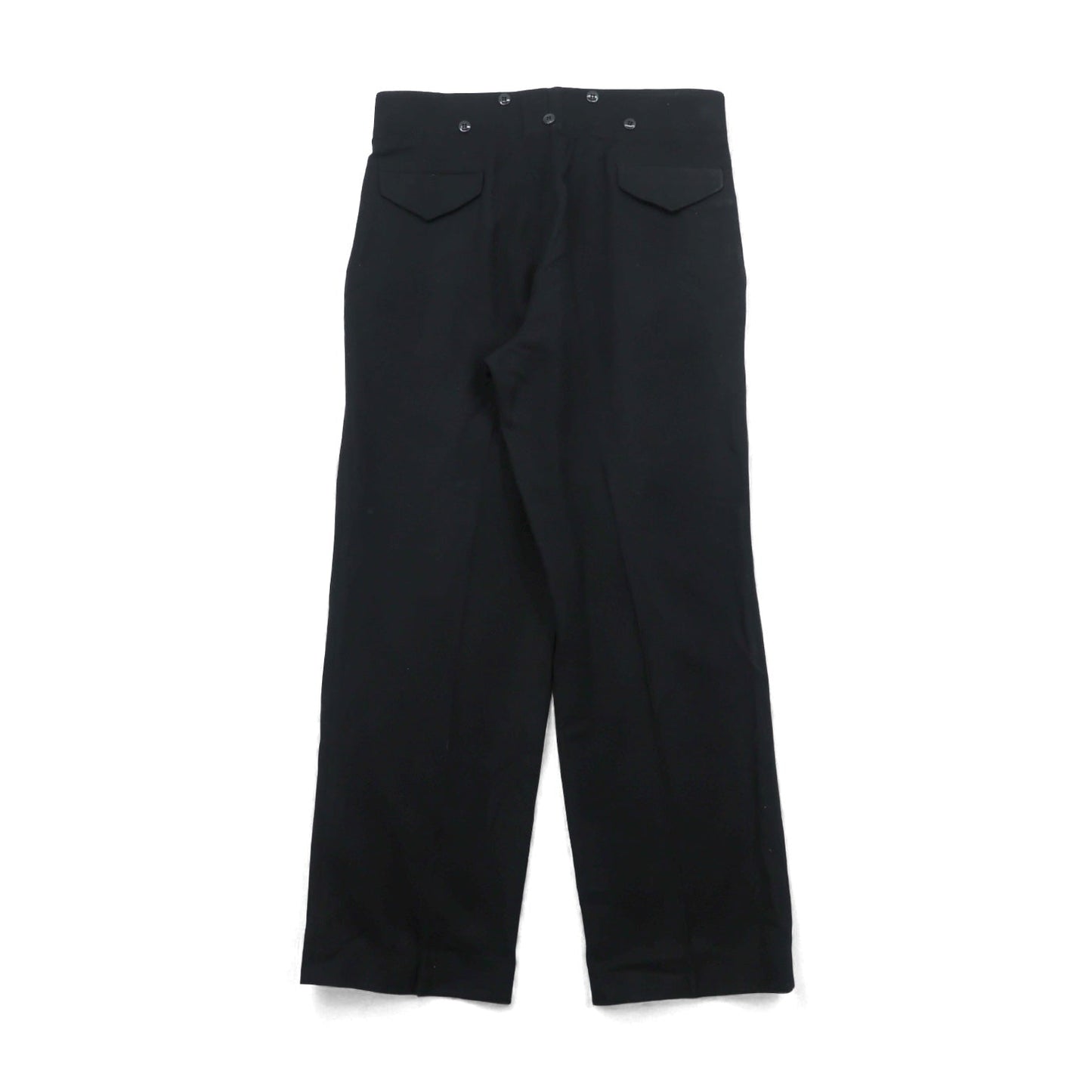 70s Vintage Military Battle Dress Trousers カナダ軍 BDU トラウザーズ パンツ L ブラック ウール 8405-21-500-1147 CLAYMAN & SONS LTD. 1973年製 70年代 カナダ製