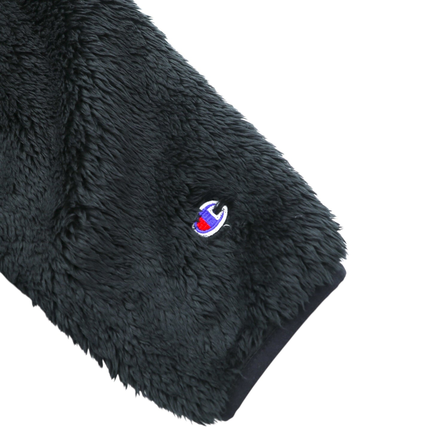 Champion シェルパ  フリースジャケット M ブラック スタンドカラー Sonny Label 別注 C8-U613