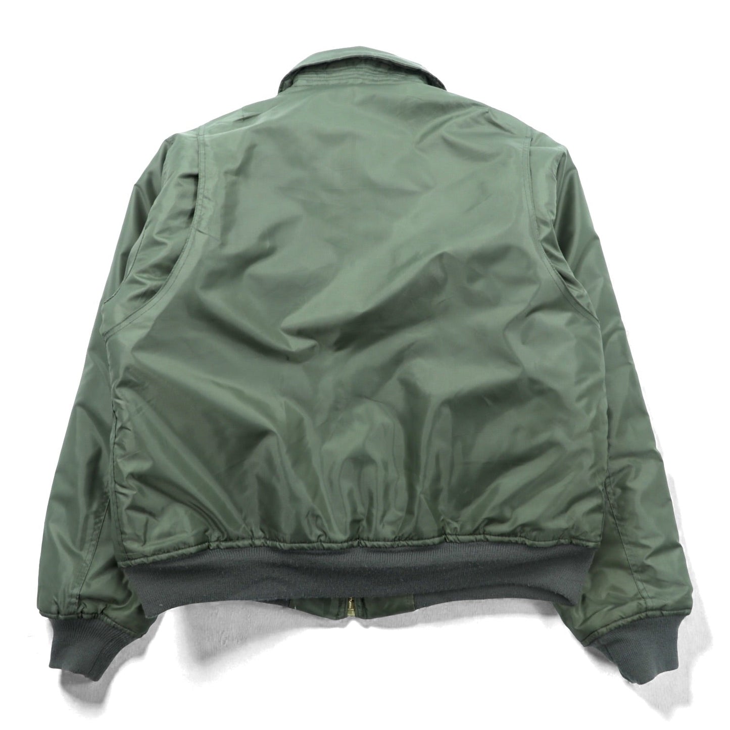 US AIR FORCE 米軍 CWU-45P 短丈 フライトジャケット XL カーキ 中綿 ナイロン 00-0423-41 ROTHCO
