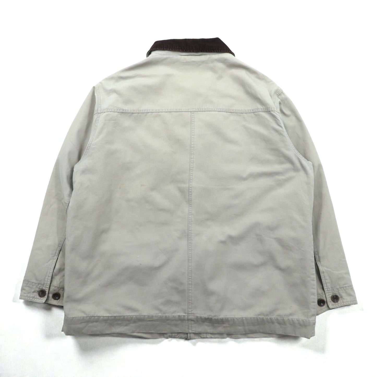 Cabela's 90年代 ワークジャケット フィールドジャケット XL ベージュ コットン 襟コーデュロイ