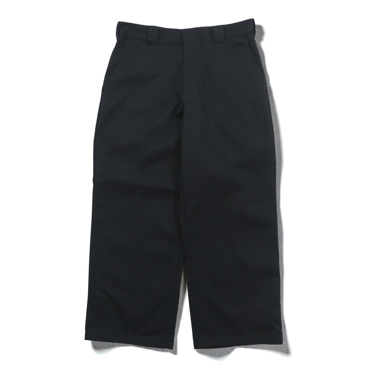 Dickies ワイド チノパンツ ワークパンツ L ブラック ポリエステル G11013BK