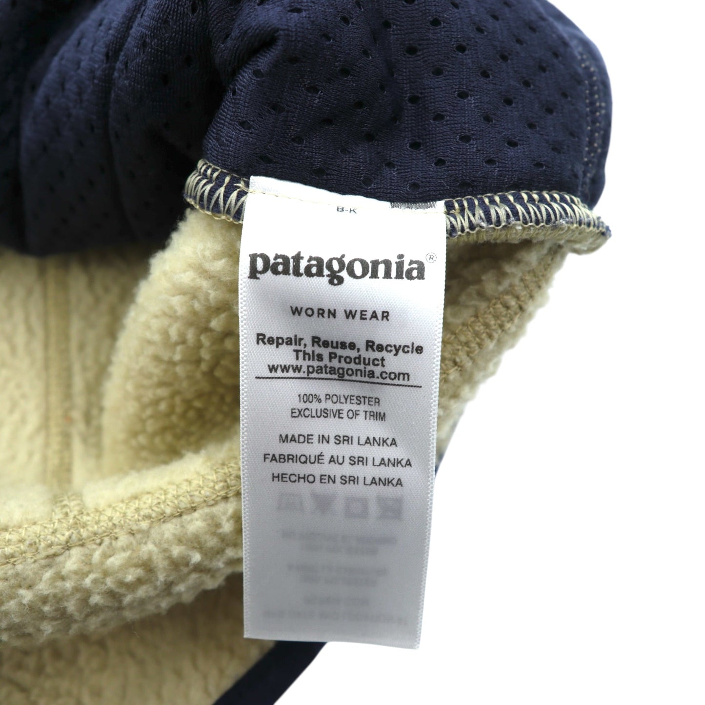 Patagonia クラシック レトロ  Classic Retro-X Vest ボア フリースベスト L ベージュ STY22820