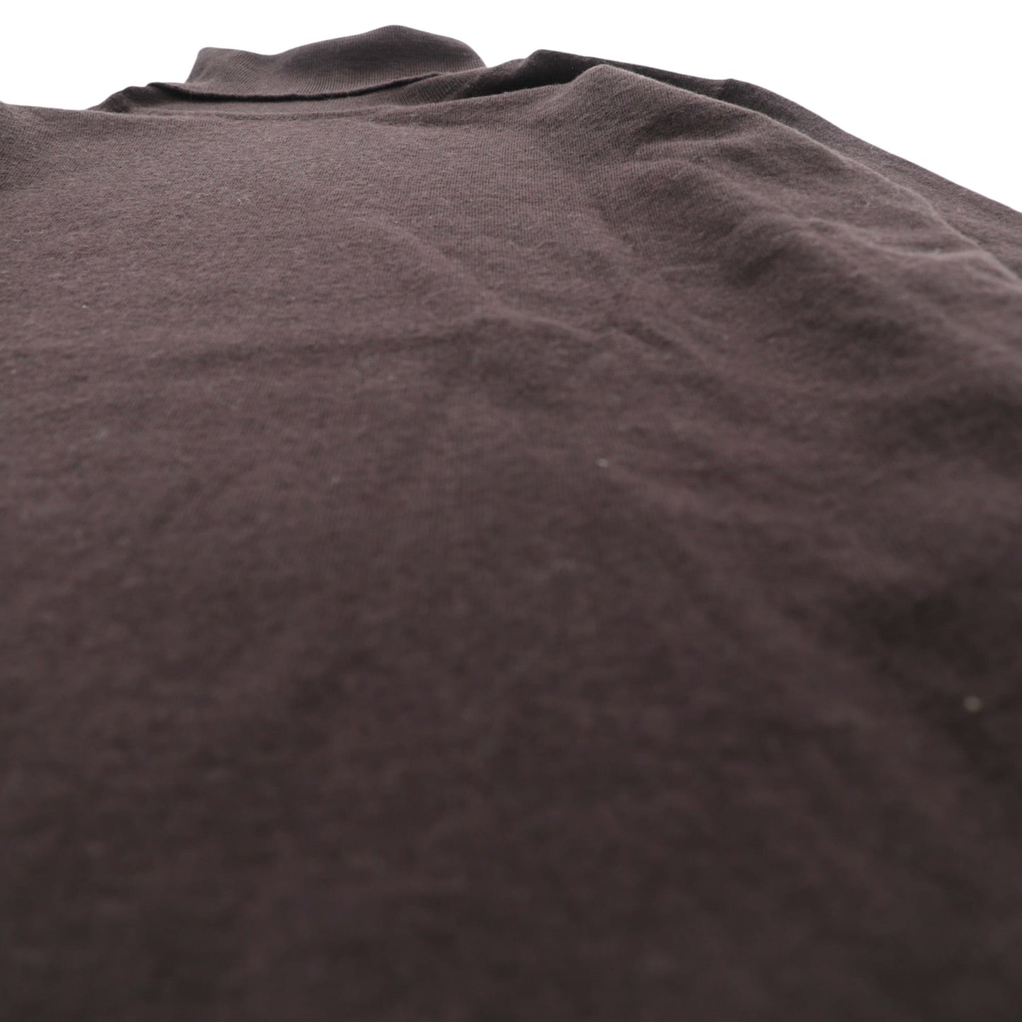 JOHN SMEDLEY 英国製 メリノウール タートルネック ニット セーター M ブラウン 短丈 イギリス製