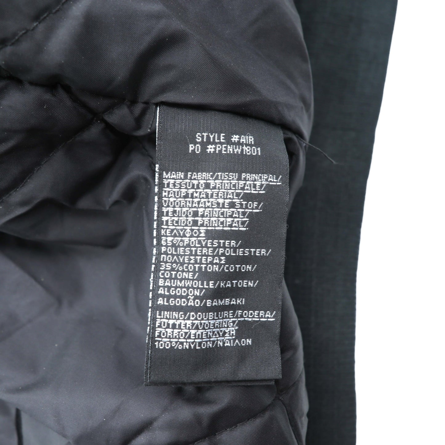 Schott CWU-45P フライトジャケット ARMY TYPE-U 中綿 2XL ネイビー 襟ボア着脱式 CWU-R-213-31