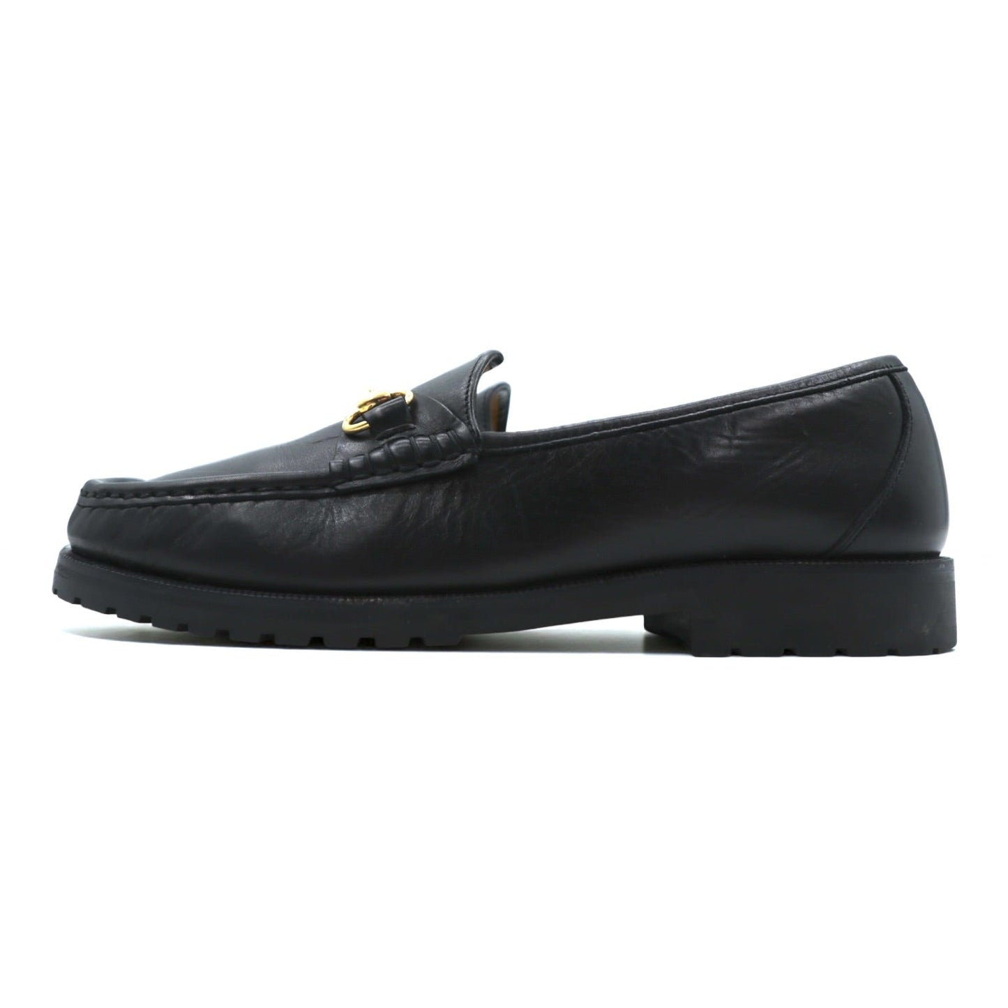 Cole Haan COUNTRY イタリア製 ホースビット ローファー 24cm ブラック レザー 本革 ラグソール F8030