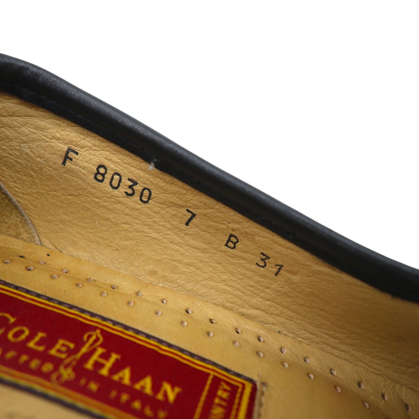 Cole Haan COUNTRY イタリア製 ホースビット ローファー 24cm ブラック レザー 本革 ラグソール F8030