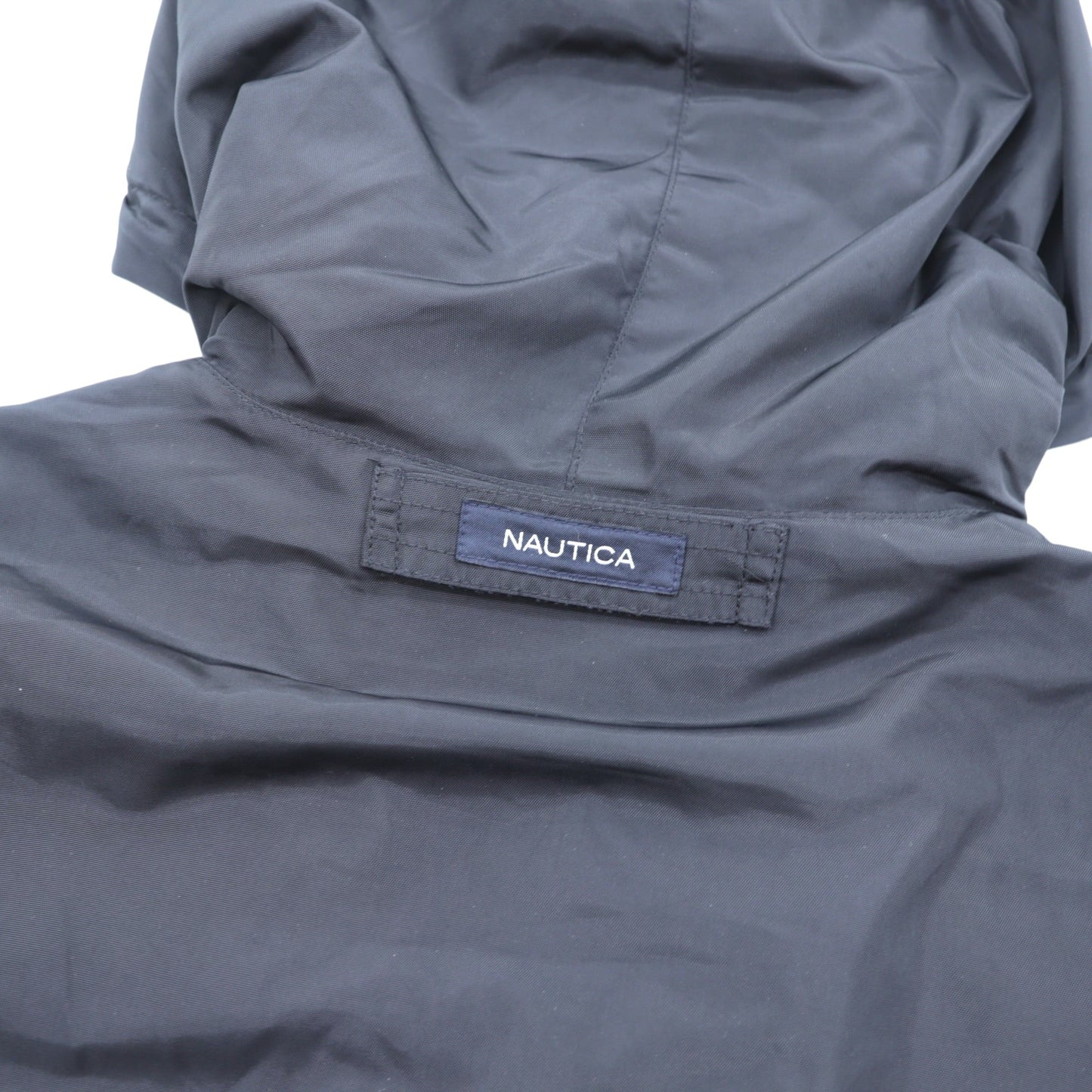 NAUTICA 90年代 N-3B Thermolite ACTIVE 中綿 フライトジャケット M ブラック ナイロン ドローコード ラビットパーカー