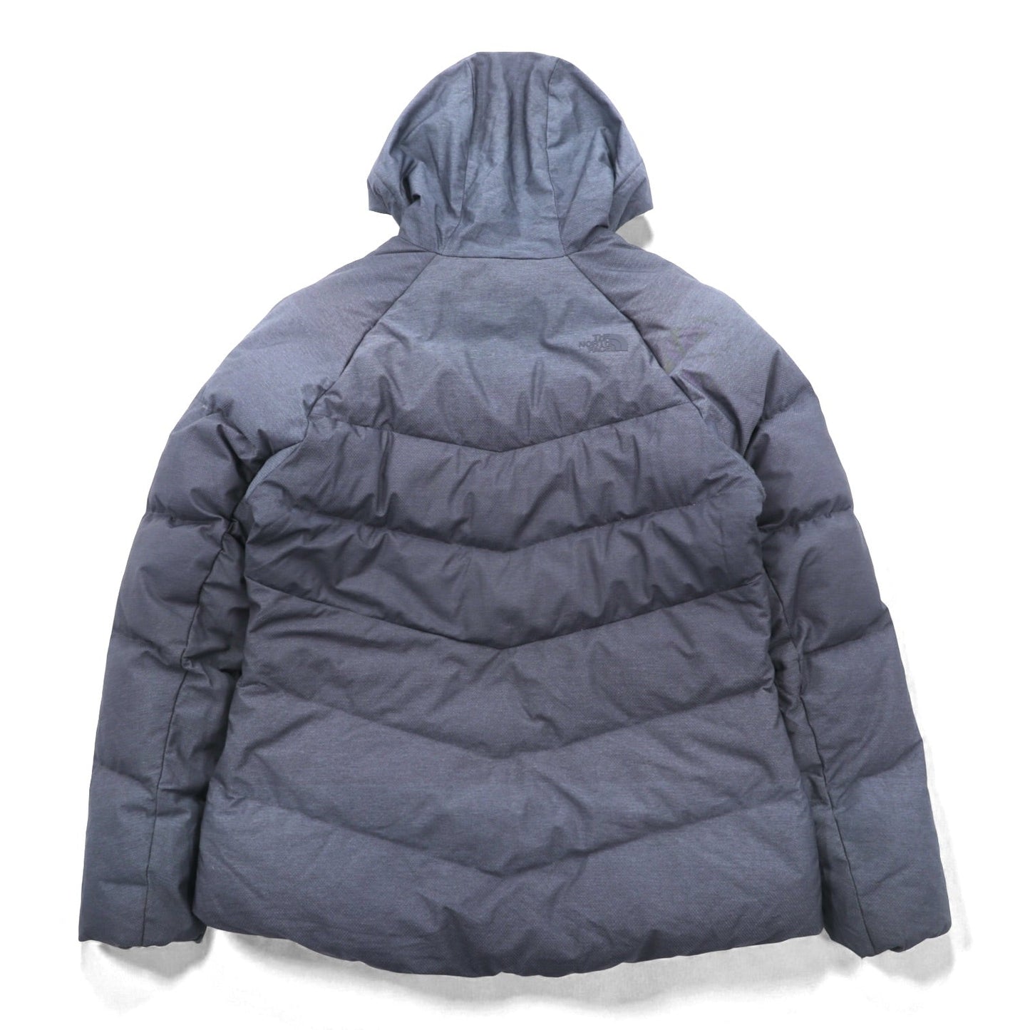 THE NORTH FACE 550フィルパワー グース ダウンジャケット L グレー 防水 DryVent ナイロン ドローコード Heavenly Down Jacket NF0A3KQZ