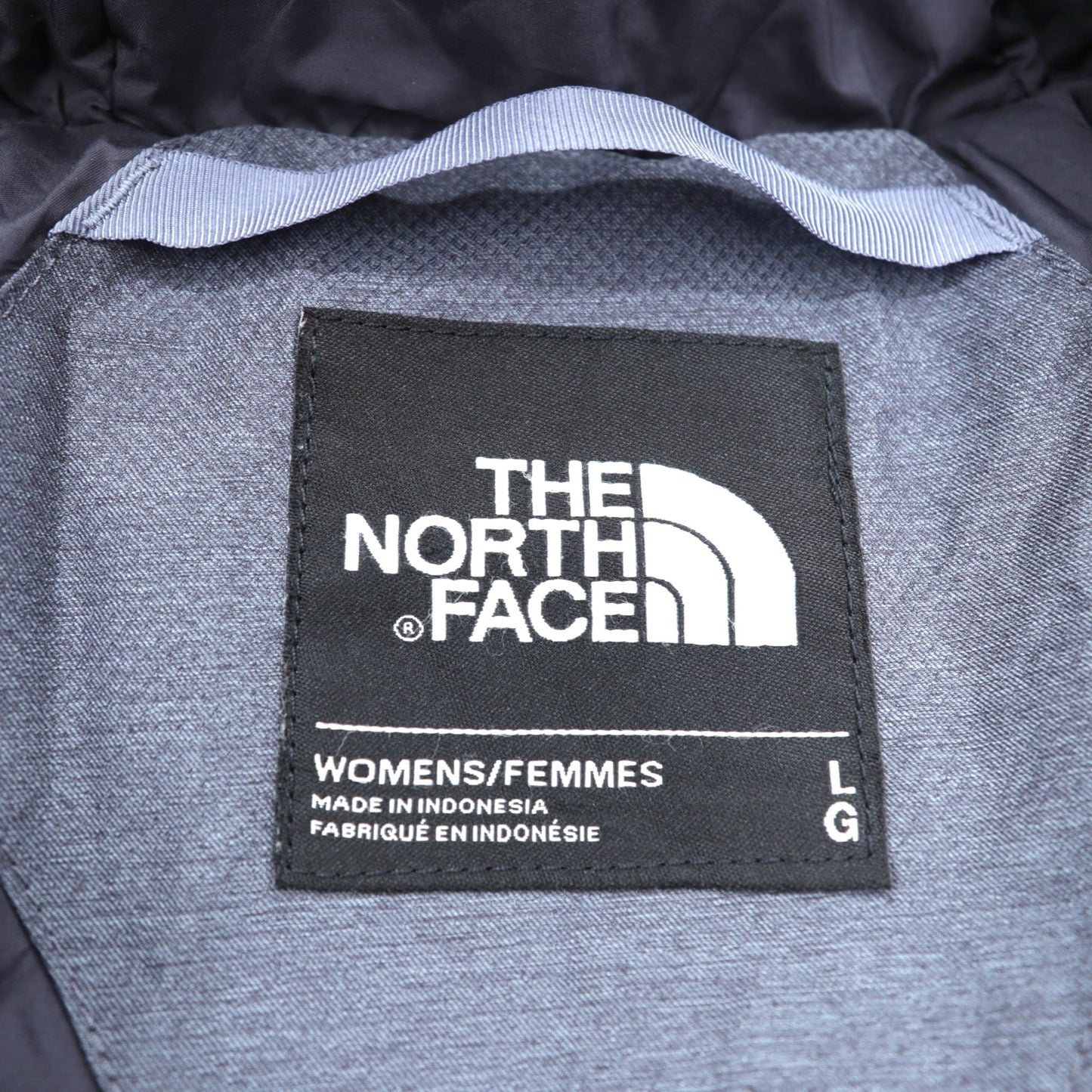THE NORTH FACE 550フィルパワー グース ダウンジャケット L グレー 防水 DryVent ナイロン ドローコード Heavenly Down Jacket NF0A3KQZ