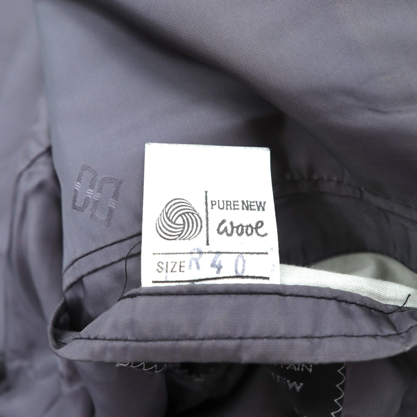 DAKS 80年代 英国製 グレンチェック 2B ブレザー テーラードジャケット L グレー ウール PURE NEW WOOL イギリス製