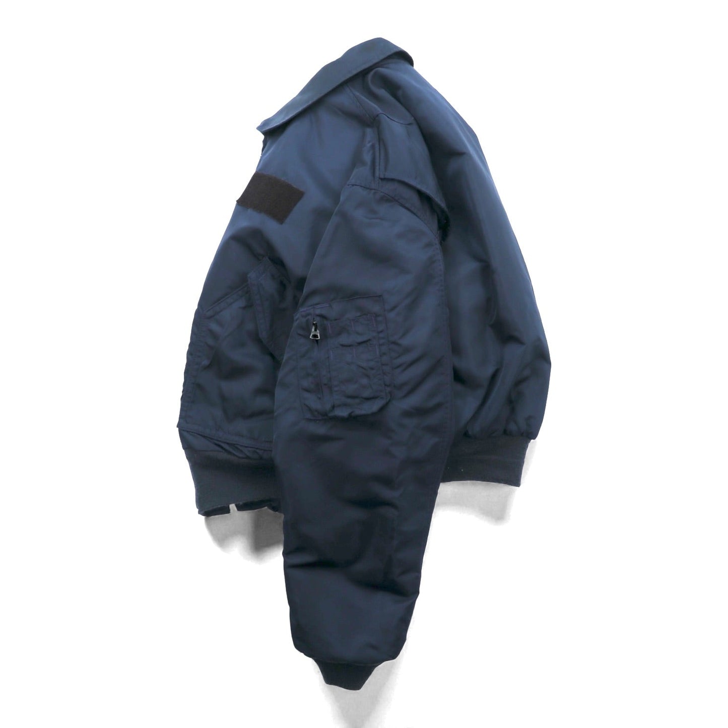 SPIEWAK 90年代 USA製 CPW-45 フライトジャケット XL ネイビー 短丈 ミリタリー 中綿 SCOVILLジップ T4526