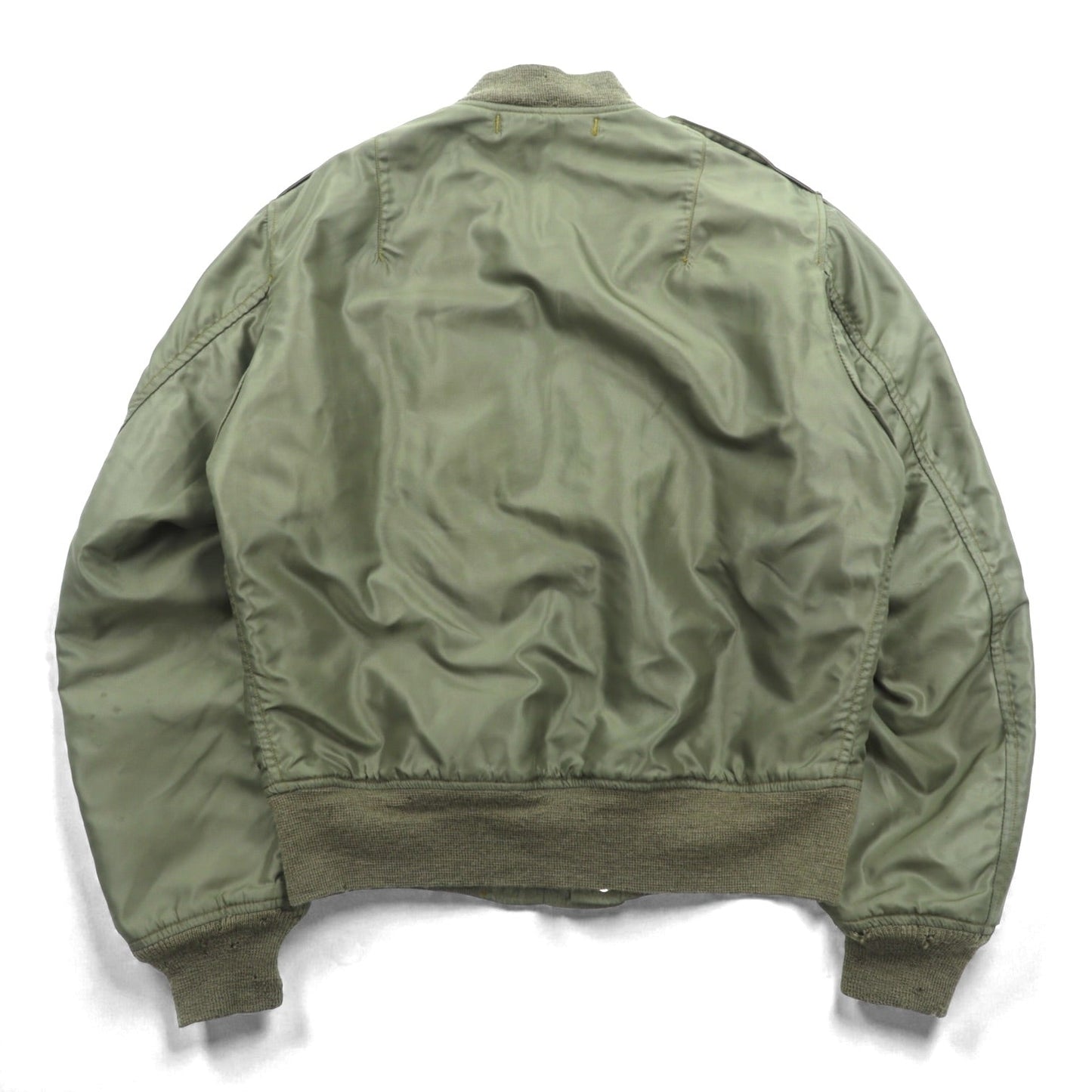THE REAL McCOY'S L-2 フライトジャケット L ナイロン USAF CONMARジップ AMERICAN PAD & TEXTILE CO レプリカ 50年代 復刻 MIL-J-5391