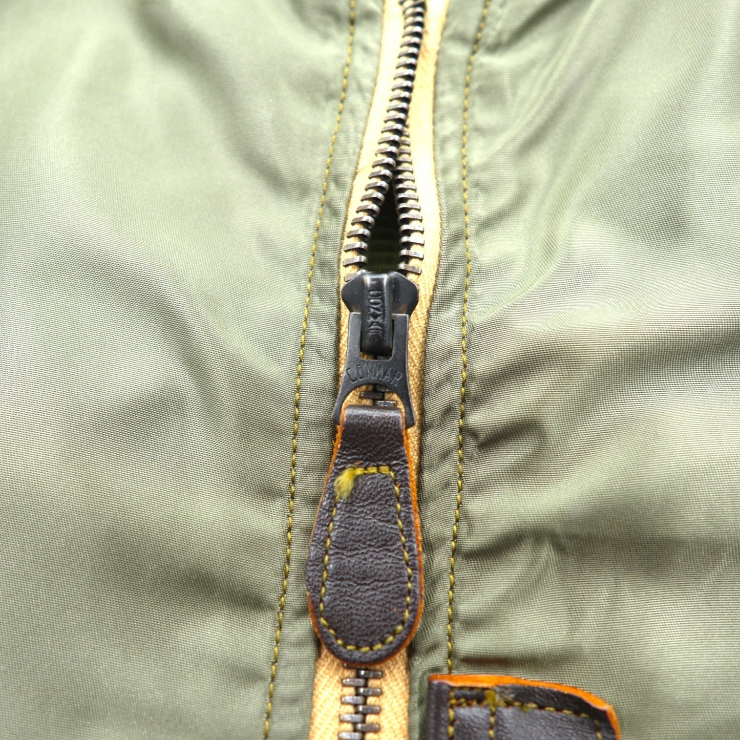 THE REAL McCOY'S L-2 フライトジャケット L ナイロン USAF CONMARジップ AMERICAN PAD & TEXTILE CO レプリカ 50年代 復刻 MIL-J-5391