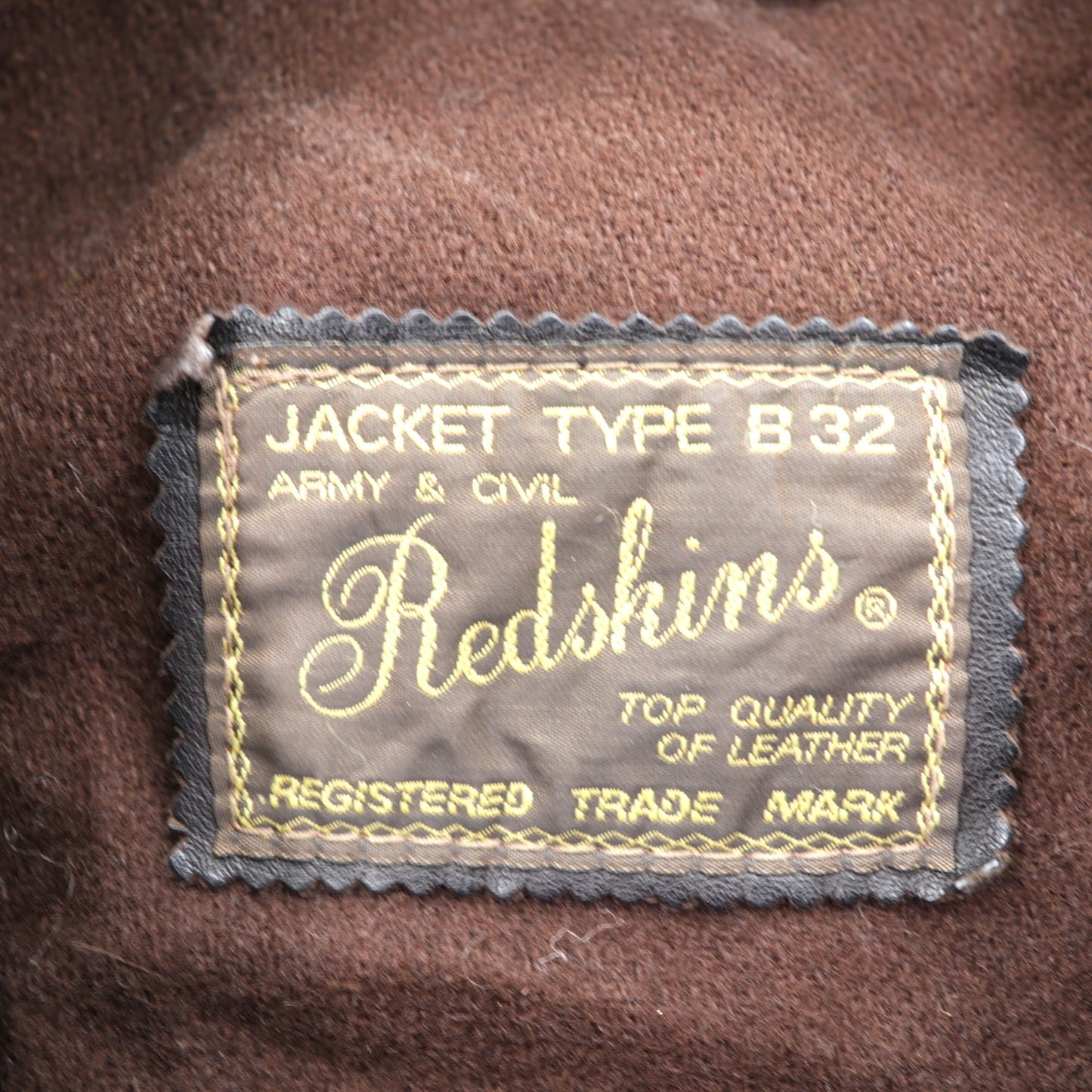 REDSKINS 90年代 ユーロヴィンテージ レザー ファイヤーマンジャケット カーコート XL B-32 ARMY & CIVIL レザー 本革