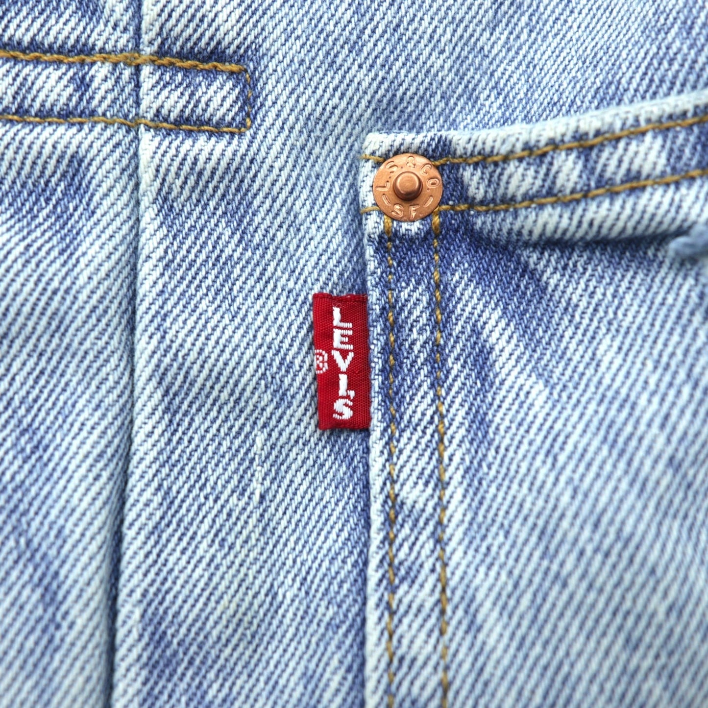 Levi's 1st タイプ 大戦モデル ビッグE デニムジャケット Gジャン S ビッグサイズ シンチバック TYPE 1 A3174-0006 LIGHT WASH ダメージ加工 ダブルプリーツ リラックスフィット レザーパッチ