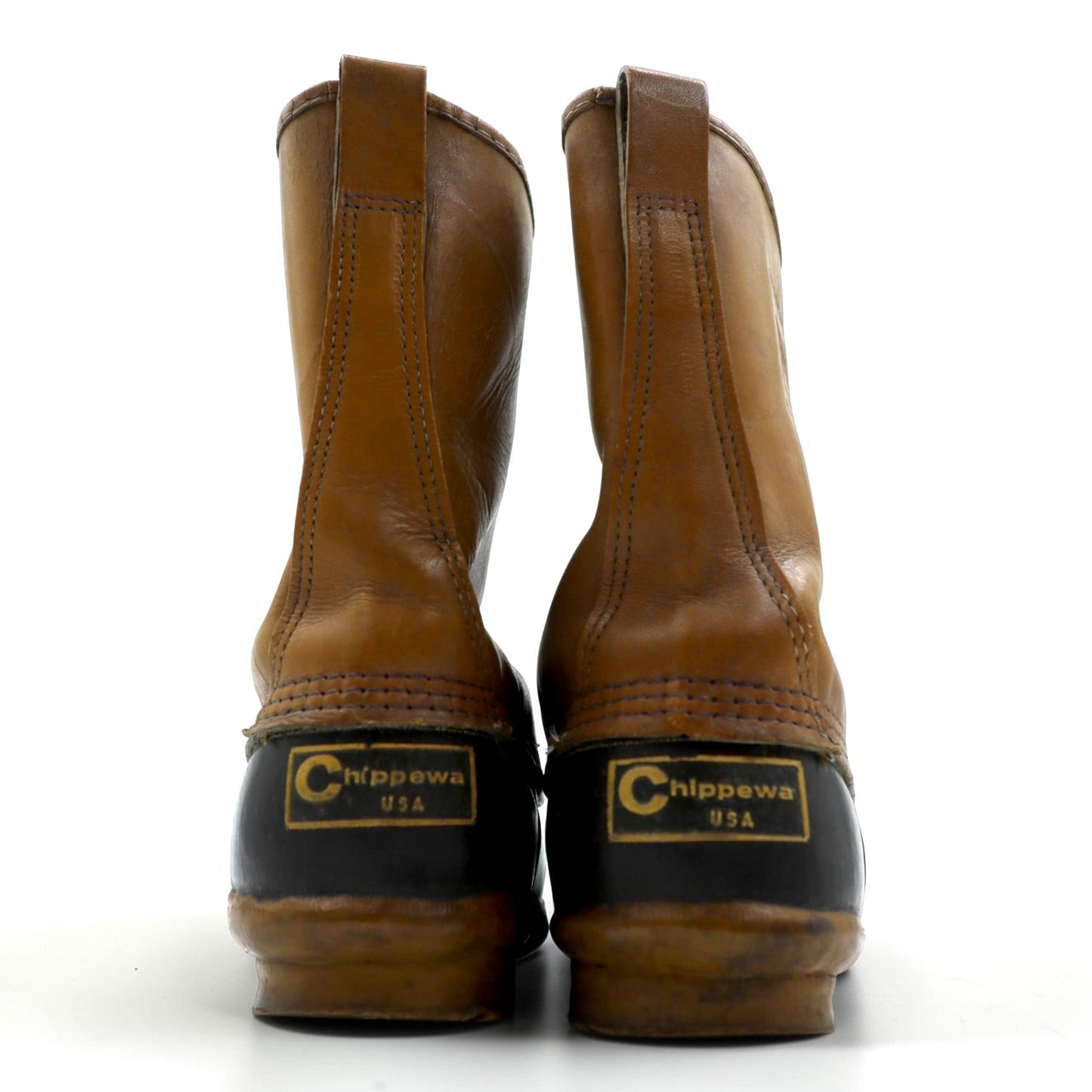CHIPPEWA ダックブーツ レインブーツ 27cm ビーンブーツ 防水 ラバーソール インディアンロゴ