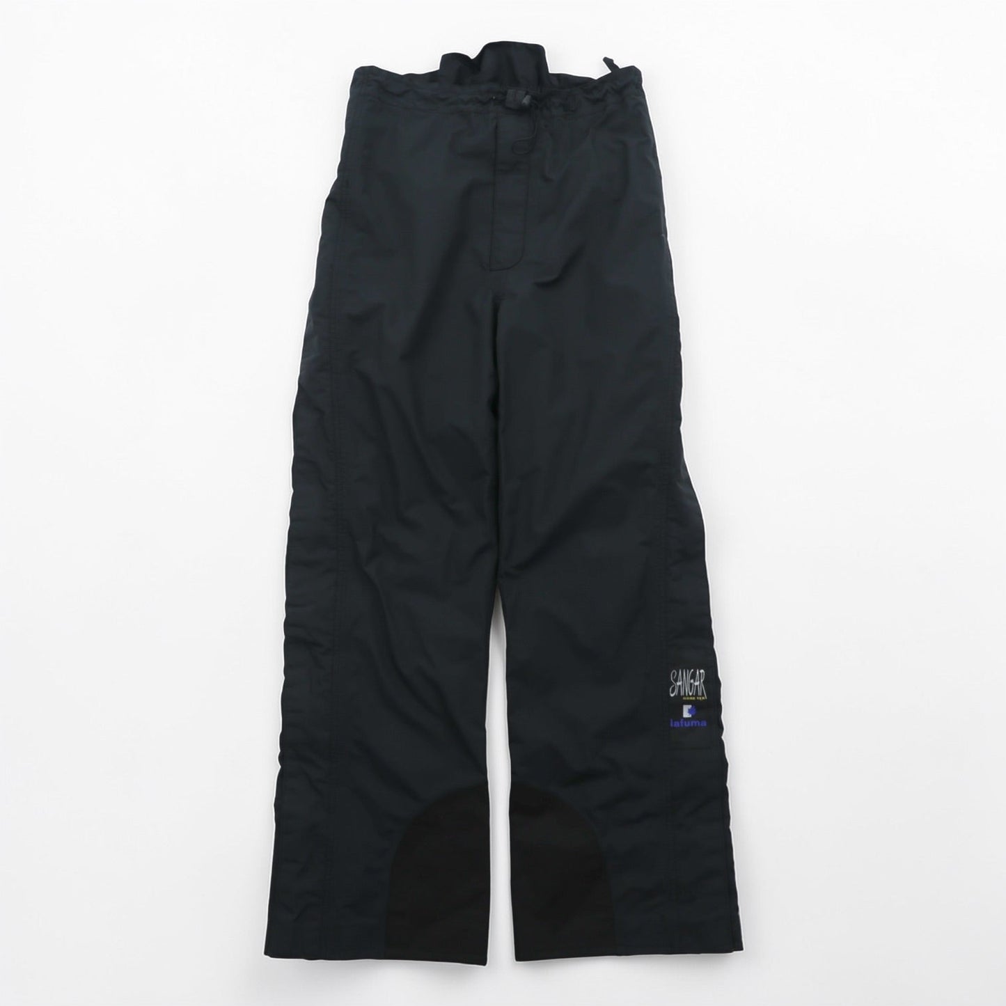 Lafuma 90年代 ゴアテックス GORE-TEX アウトドア オーバーパンツ M ブラック 防水 ドローコード ハンガリー製