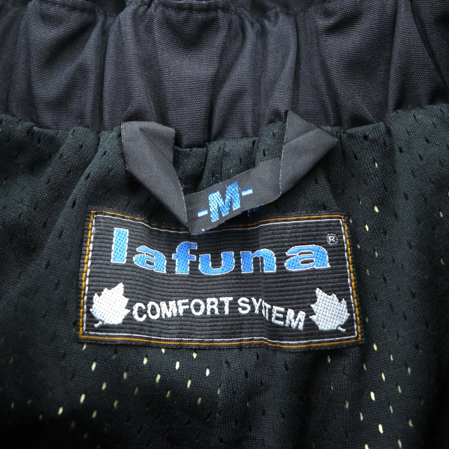 Lafuma 90年代 ゴアテックス GORE-TEX アウトドア オーバーパンツ M ブラック 防水 ドローコード ハンガリー製