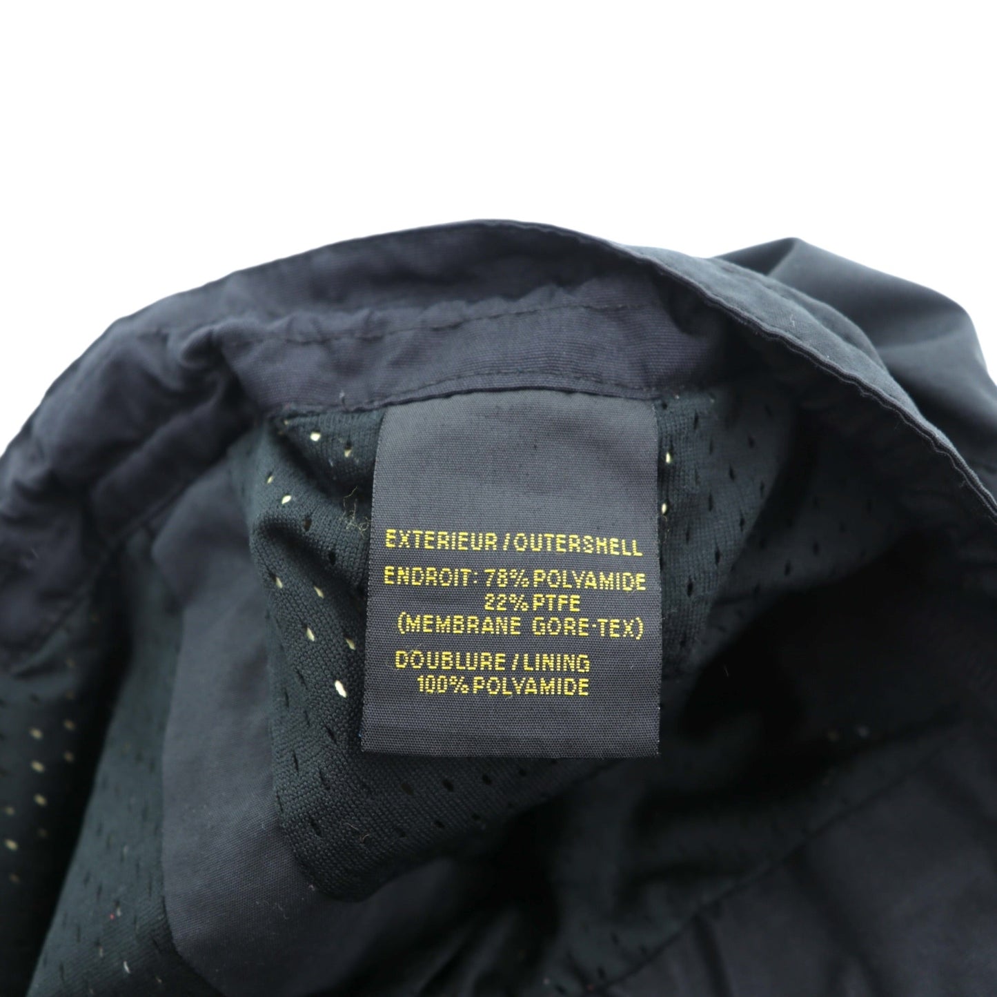 Lafuma 90年代 ゴアテックス GORE-TEX アウトドア オーバーパンツ M ブラック 防水 ドローコード ハンガリー製