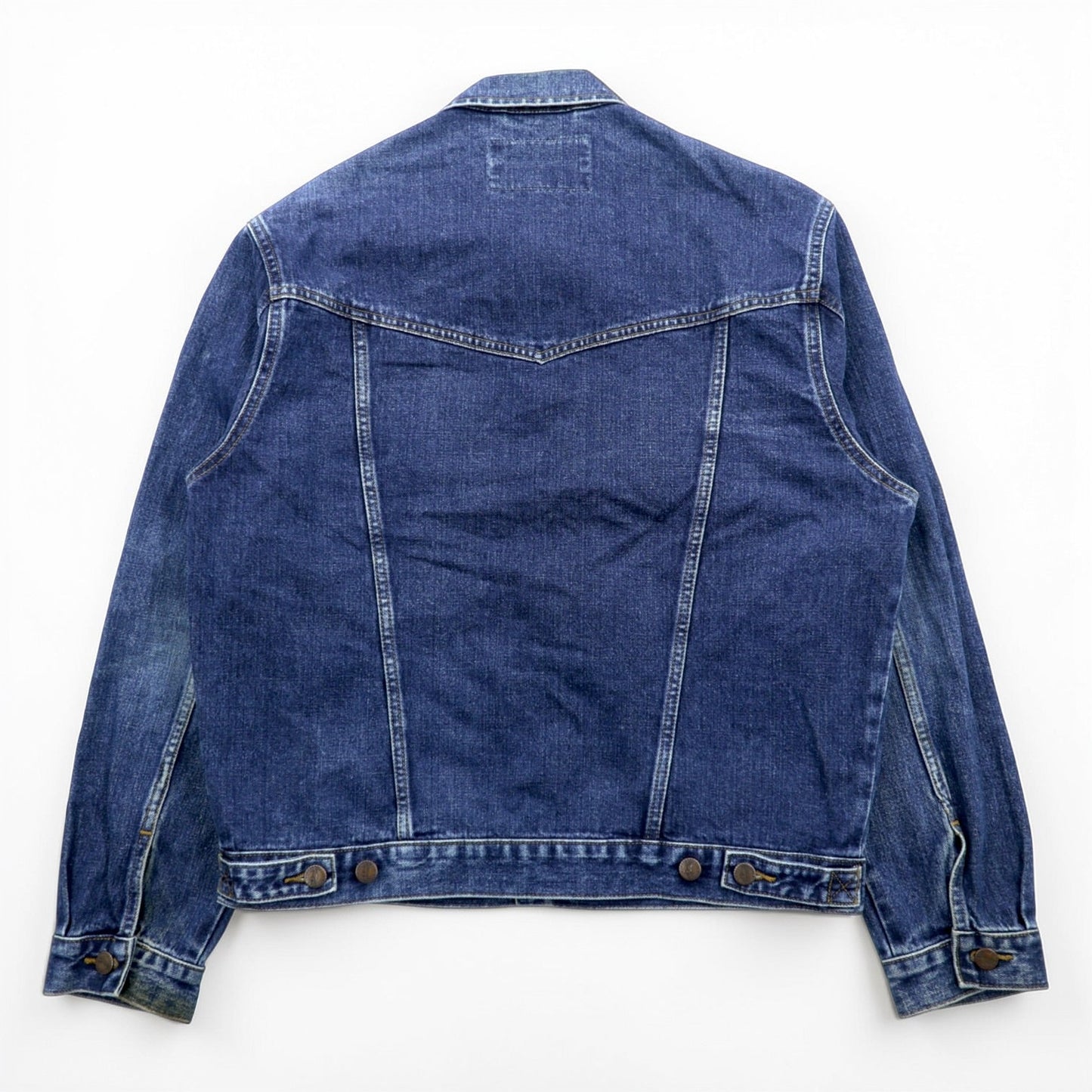 Wrangler 90年代 デニムジャケット Gジャン M インディゴ AUTHENTIC WESTERN 4ポケット