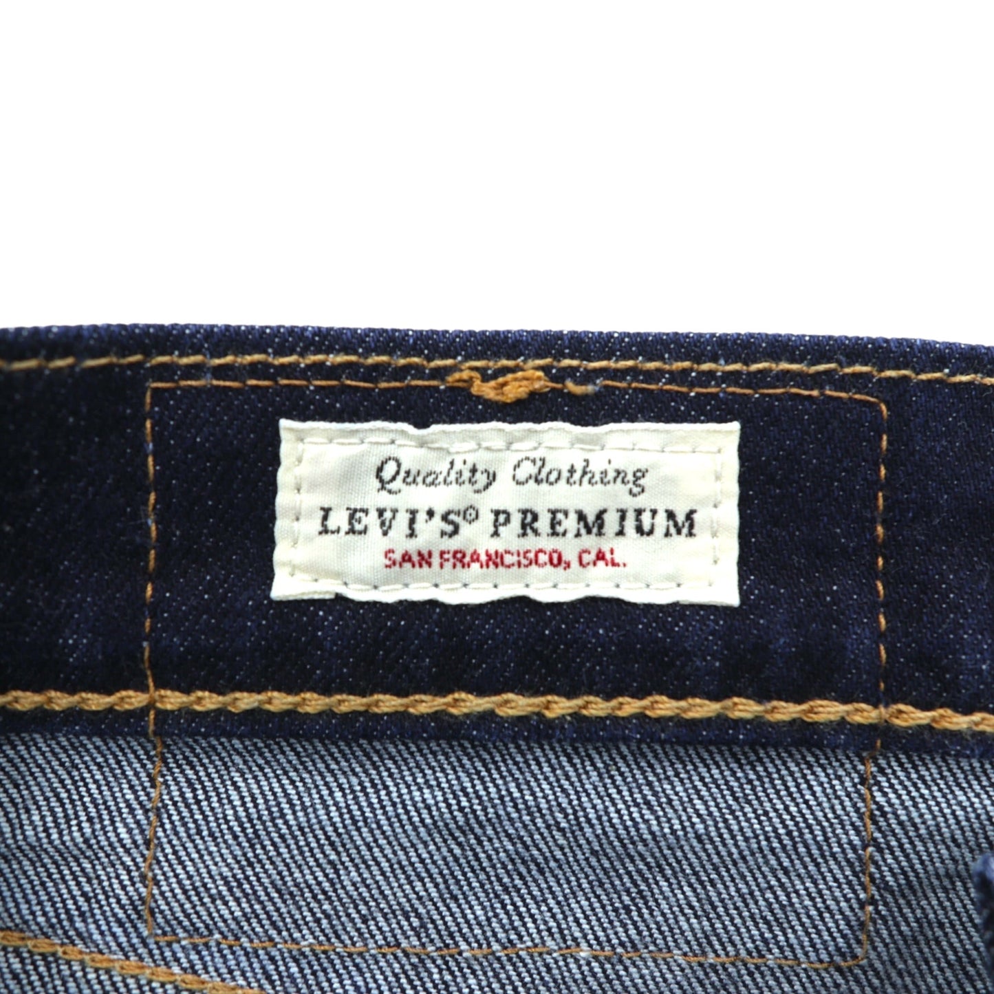 Levi's ビッグE 511 スリムフィット ストレッチ デニムパンツ ジーンズ S インディゴ レザーパッチ PREMIUM 04511-2406