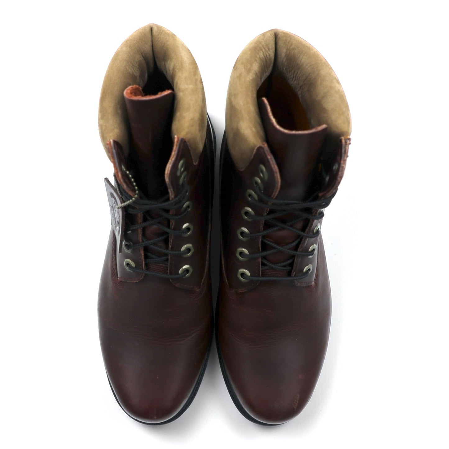 Timberland 6インチ プレミアム ブーツ レースアップブーツ 27.5cm ダークブラウン ReBOTL 防水 A9898