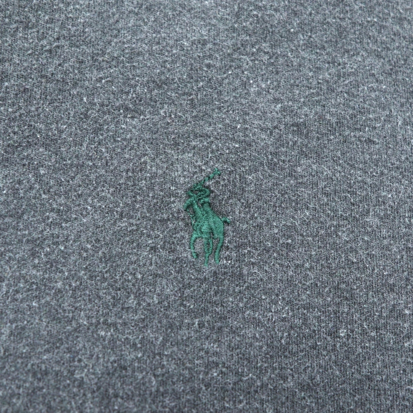 Polo Ralph Lauren 90年代 ポロシャツ ラガーシャツ 2XL グレー ペルー製 スモールポニー刺繍 ビッグサイズ