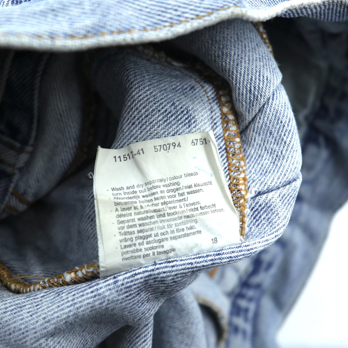 Lee 90年代 ヴィンテージ 701 RIDER JACKET デニムジャケット Gジャン L インディゴ UNION MADE JACKET 153436