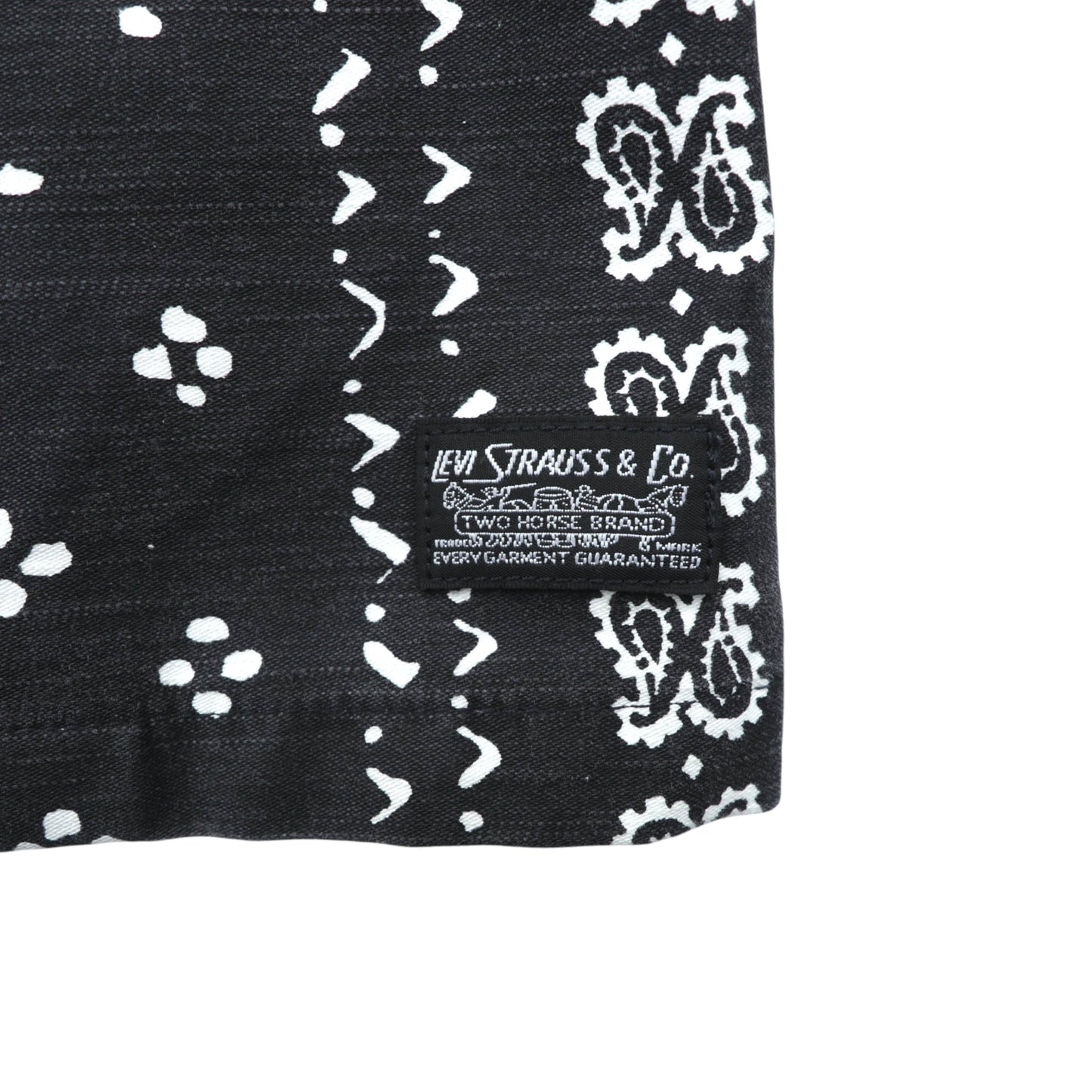 Levi's フィールドコート ミリタリージャケット XL ペイズリー フード収納 KEARNY FIELD COAT BANDANA REMIX A4419-0003