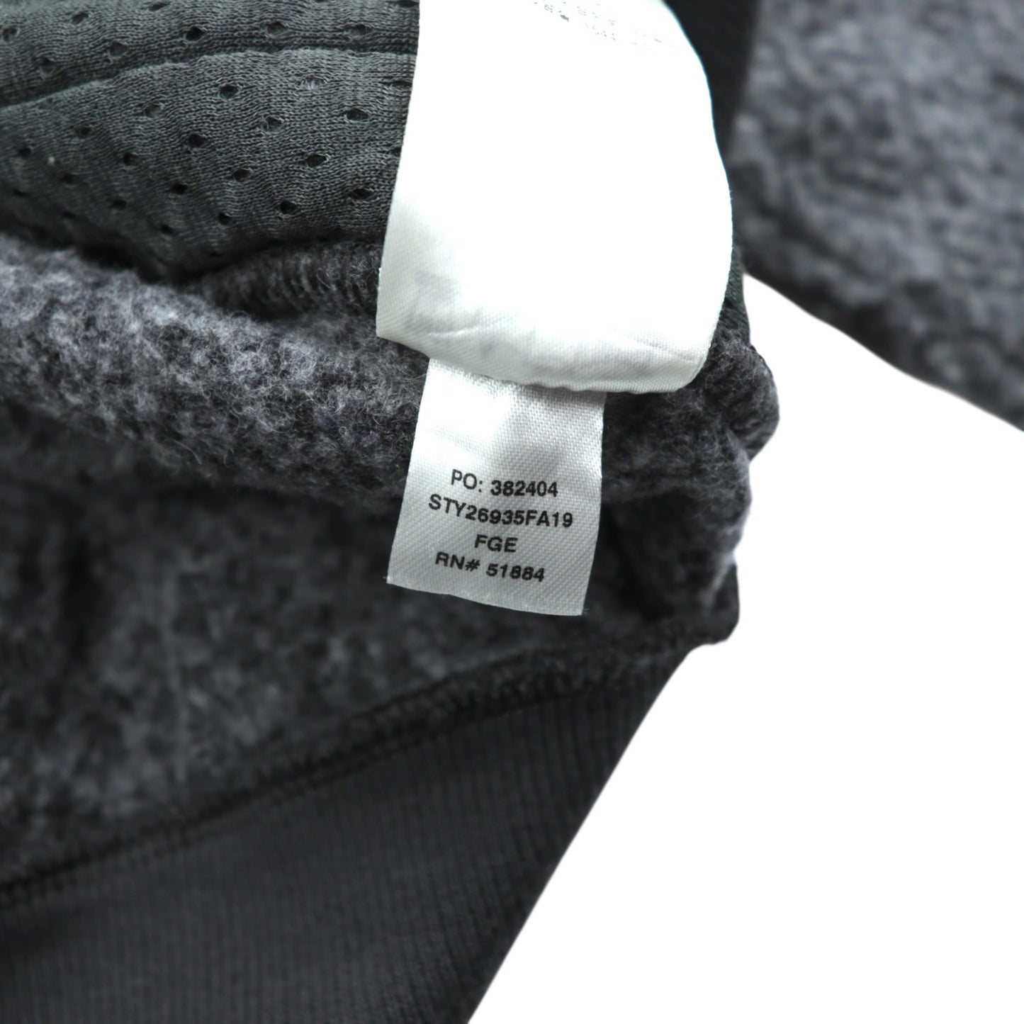 Patagonia ウーリエステル フリースジャケット M スタンドカラー グレー フルジップ ブルゾン 26935