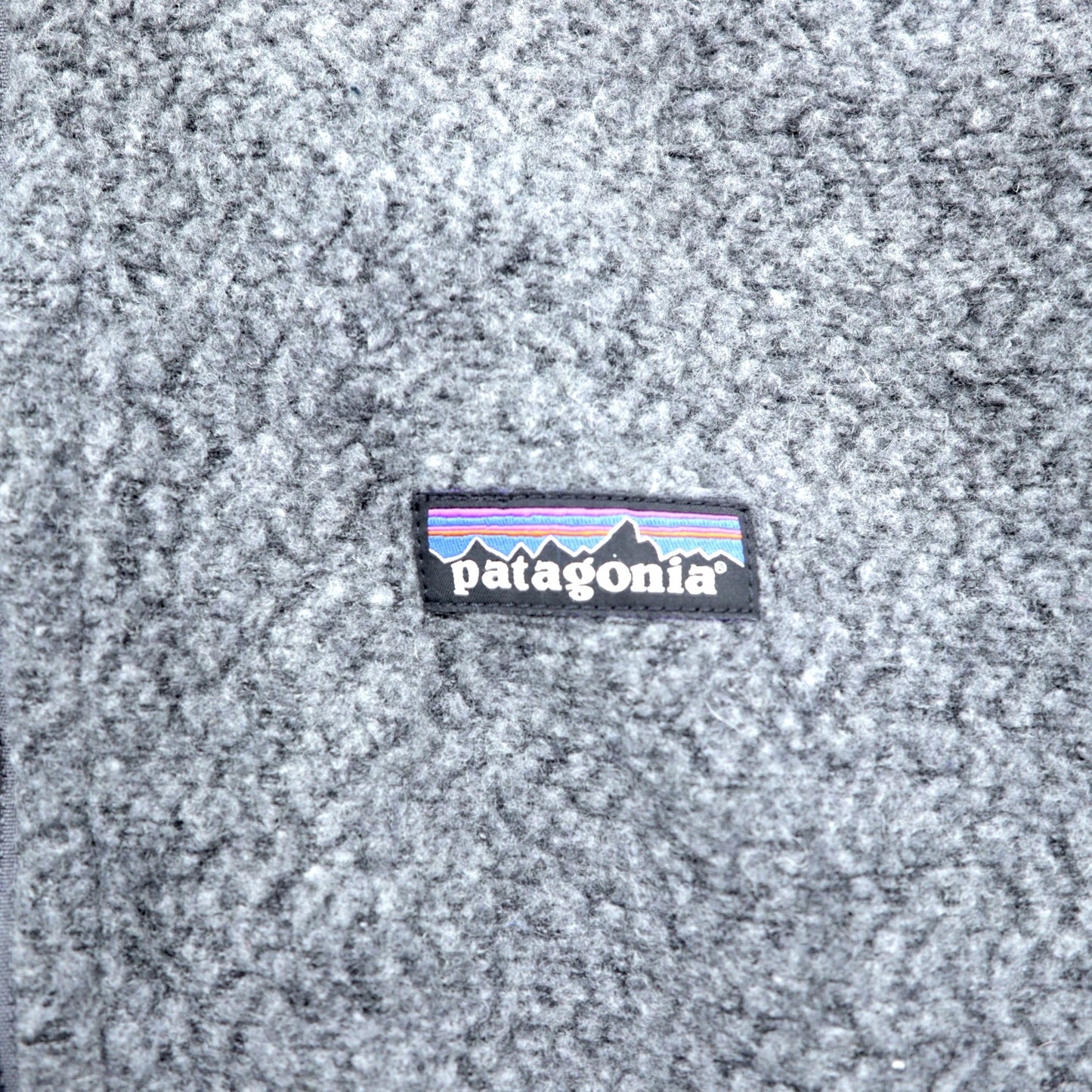 Patagonia ウーリエステル フリースジャケット M スタンドカラー グレー フルジップ ブルゾン 26935