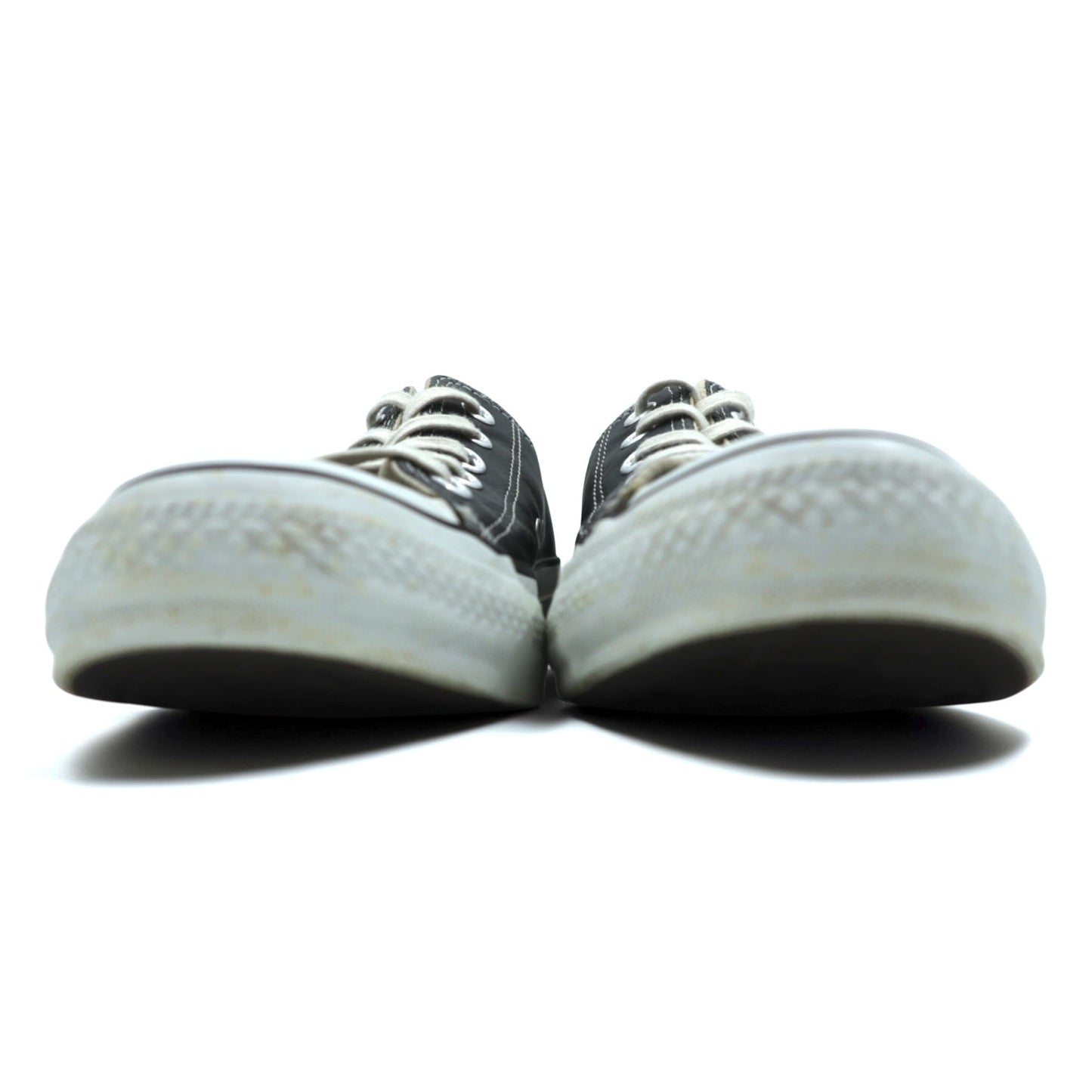 CONVERSE レザー オールスター ALL STAR LEATHER OX ローカット スニーカー 26.5cm ブラック 15866