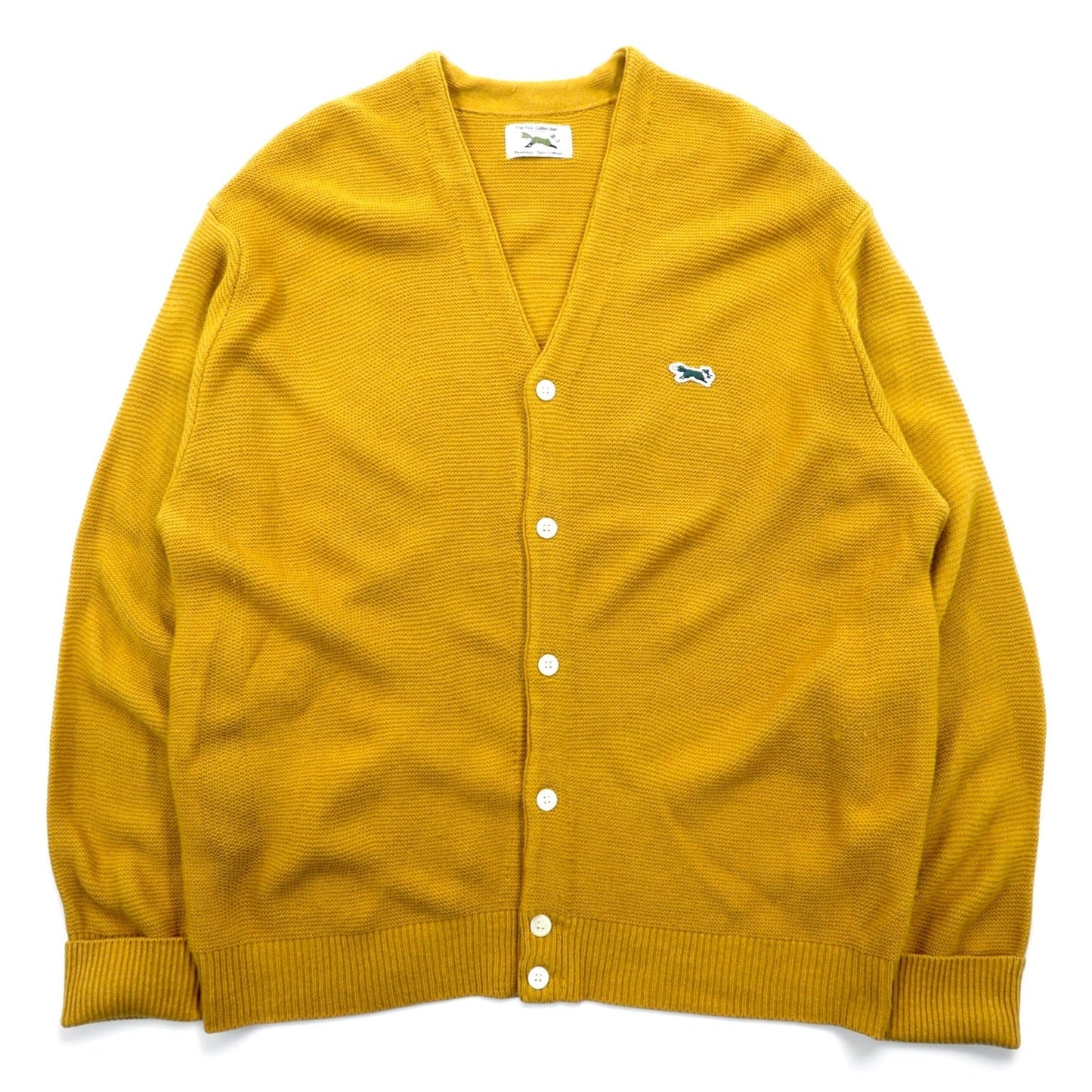 THE FOX Penneys ニット カーディガン M マスタード 復刻 URBAN RESEARCH DOORS 別注 DR27-12H709