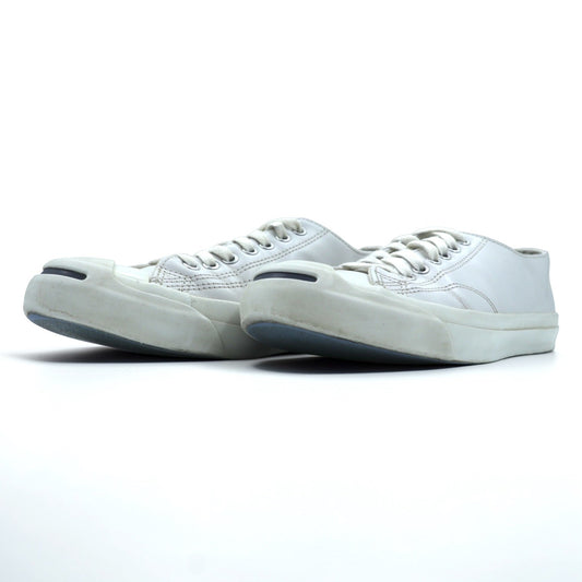 CONVERSE レザー ジャックパーセル JACK PURCELL ローカットスニーカー 27cm ホワイト 1B984
