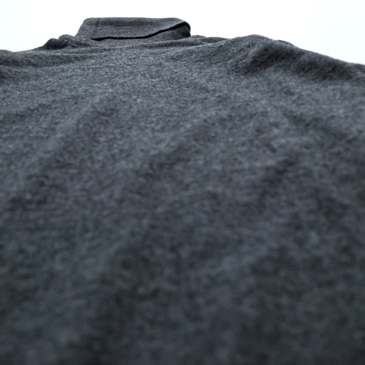 JOHN SMEDLEY 英国製 メリノウール タートルネック ニット セーター S グレー EXTRAFINE MERINO WOOL イギリス製
