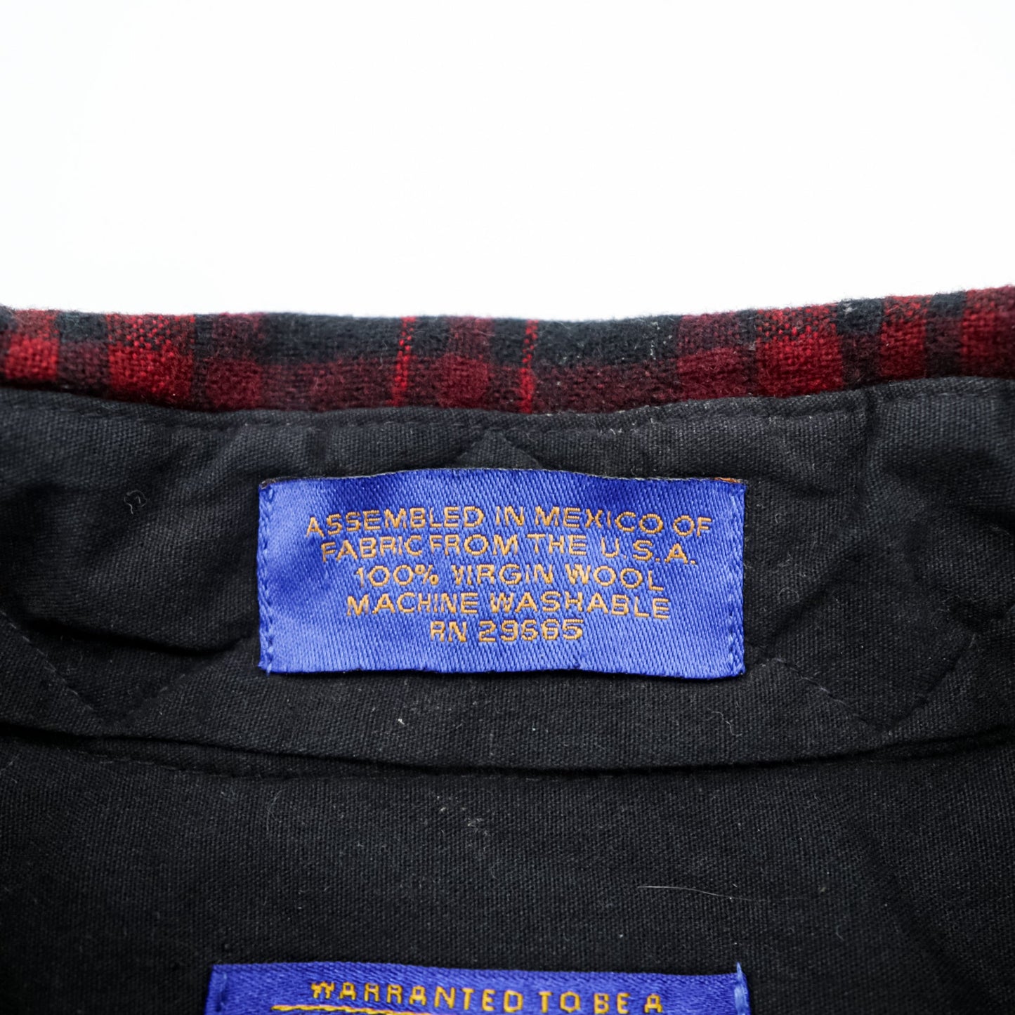 PENDLETON ボタンダウン フランネルシャツ 長袖 ウールシャツ XL バッファローチェック オンブレ 胸ポケット