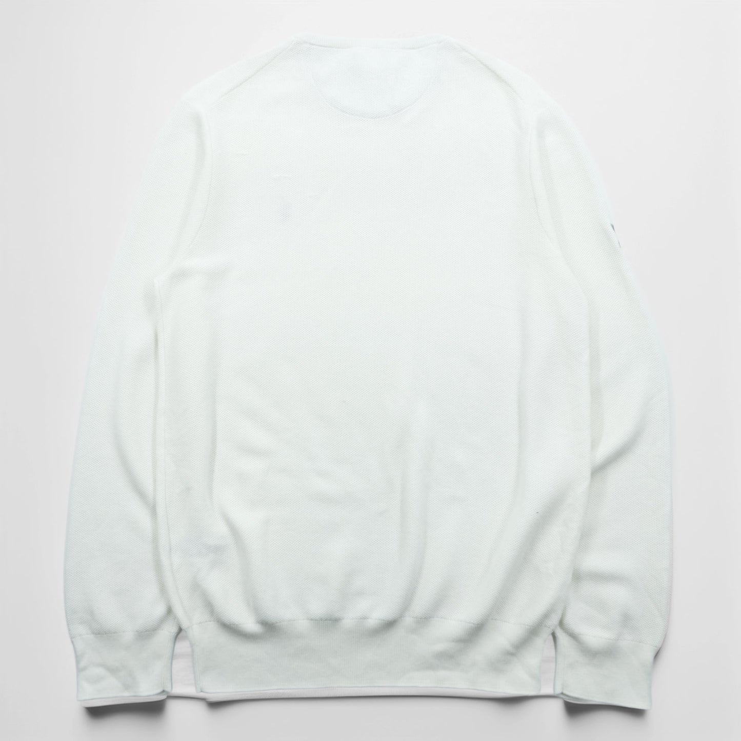 Polo Ralph Lauren ピマコットン メッシュ ニット セーター L ホワイト 未使用品