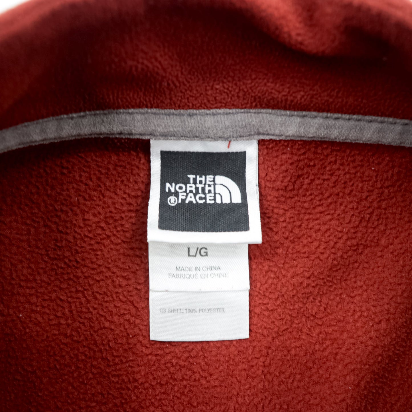 THE NORTH FACE ハーフジップ 速乾 マイクロフリース プルオーバー TKA100 L レッド A436 US規格