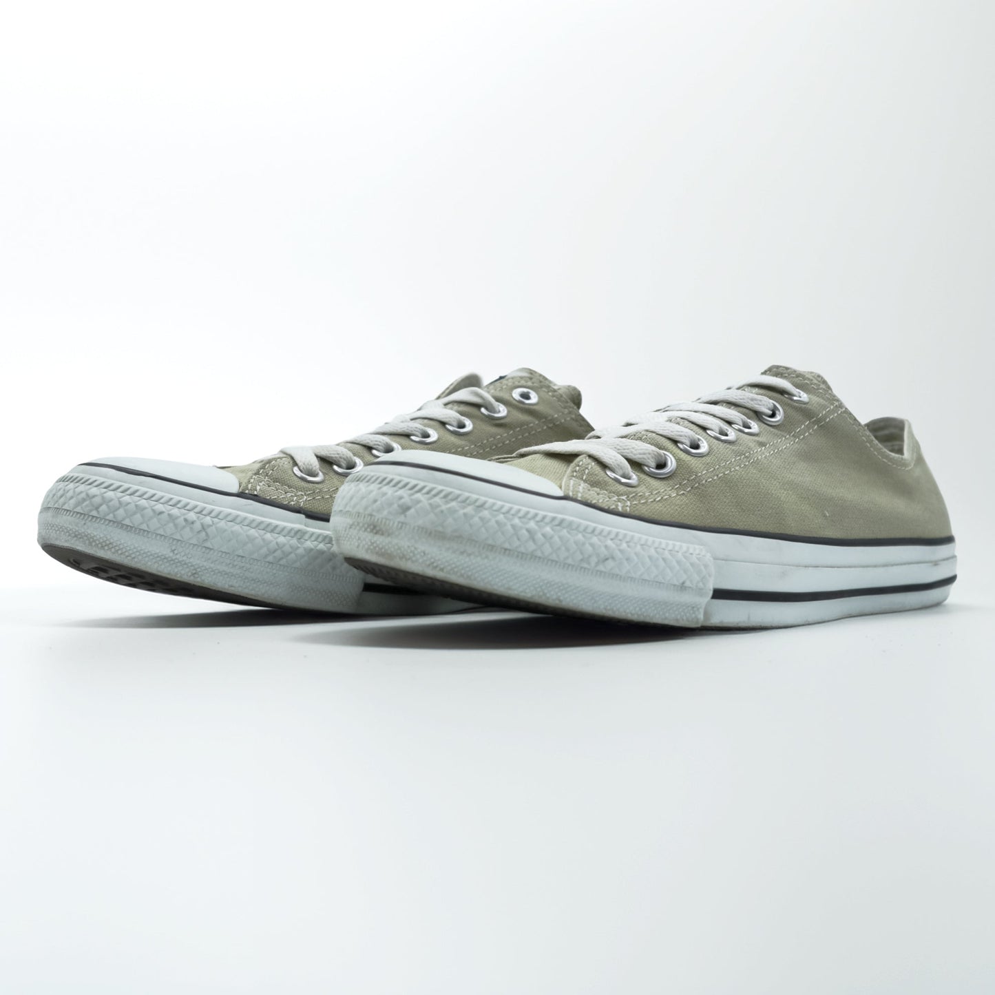 CONVERSE オールスター ALL STAR ローカットスニーカー 28cm ベージュ キャンバス 1CL129