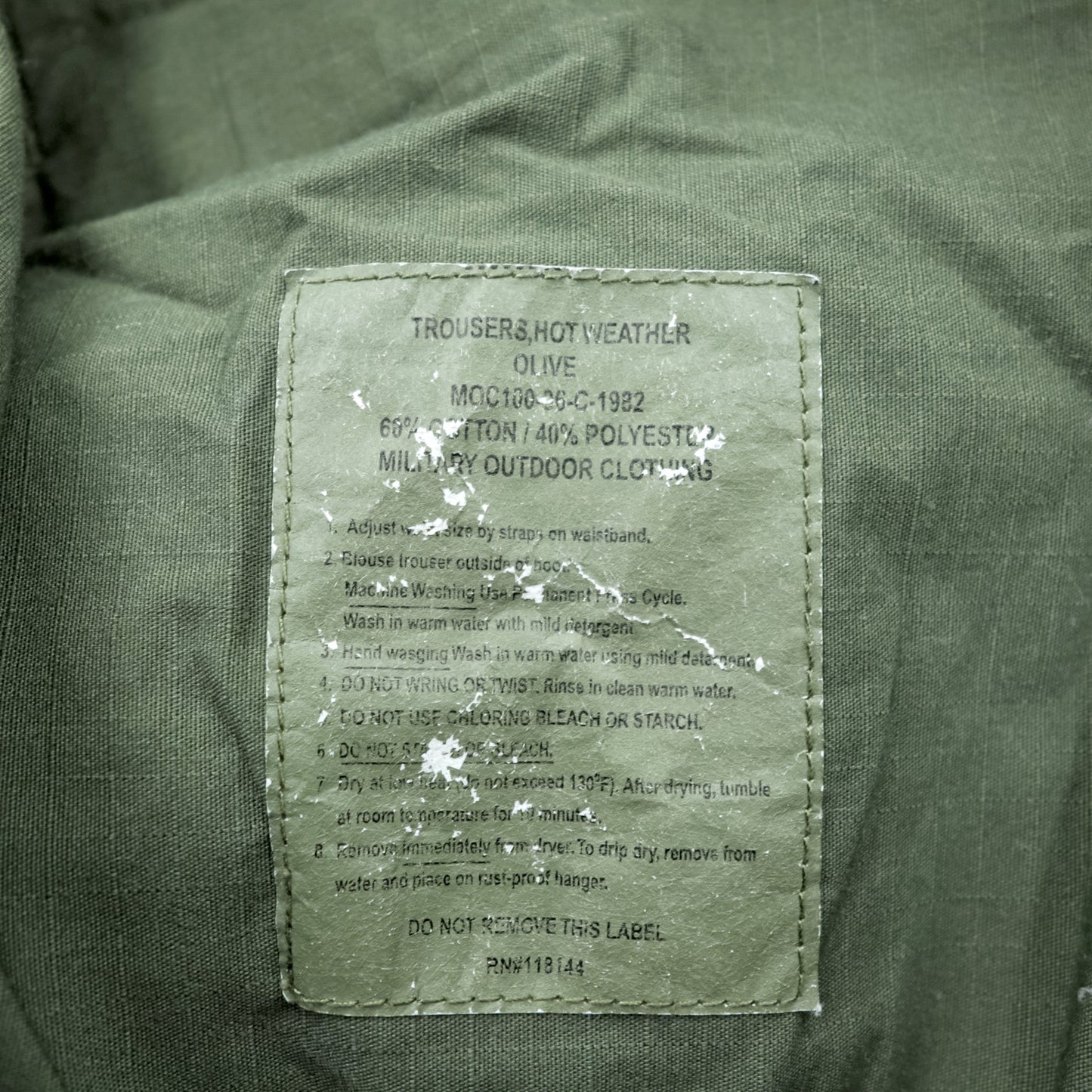 MILITARY OUTDOOR CLOTHING BDUパンツ リップストップ カーゴパンツ M オリーブ 6ポケット
