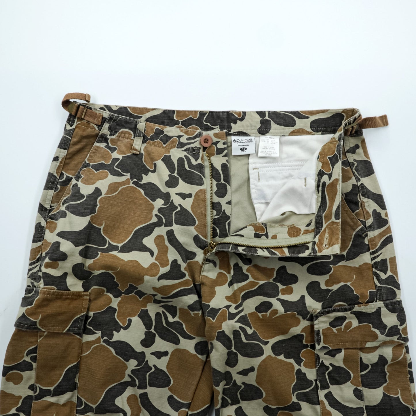 Columbia デューンズ シティパンツ カーゴパンツ L ダックハンターカモ PM8296