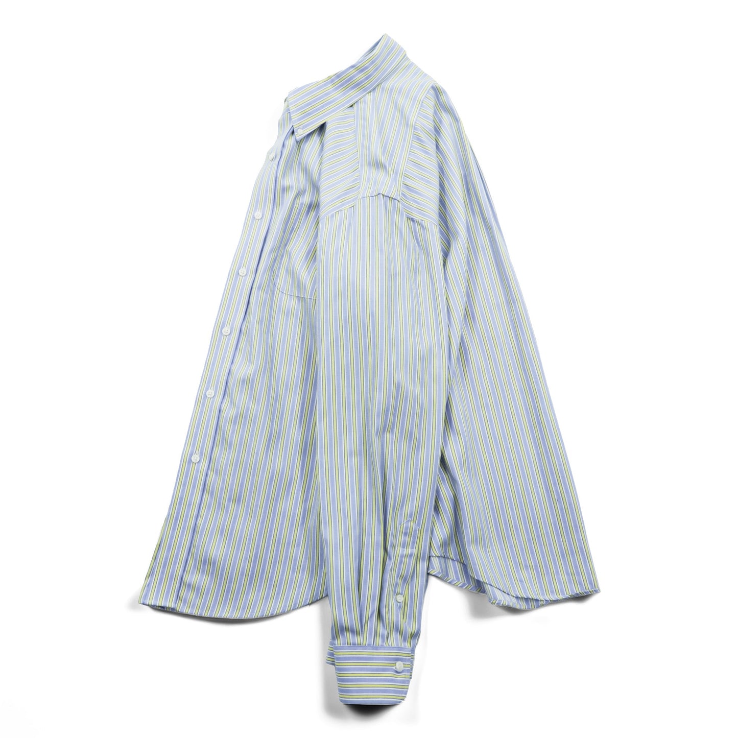 LAUREN RALPH LAUREN 90年代 ボタンダウンシャツ L ストライプ マルチカラー NON IRON