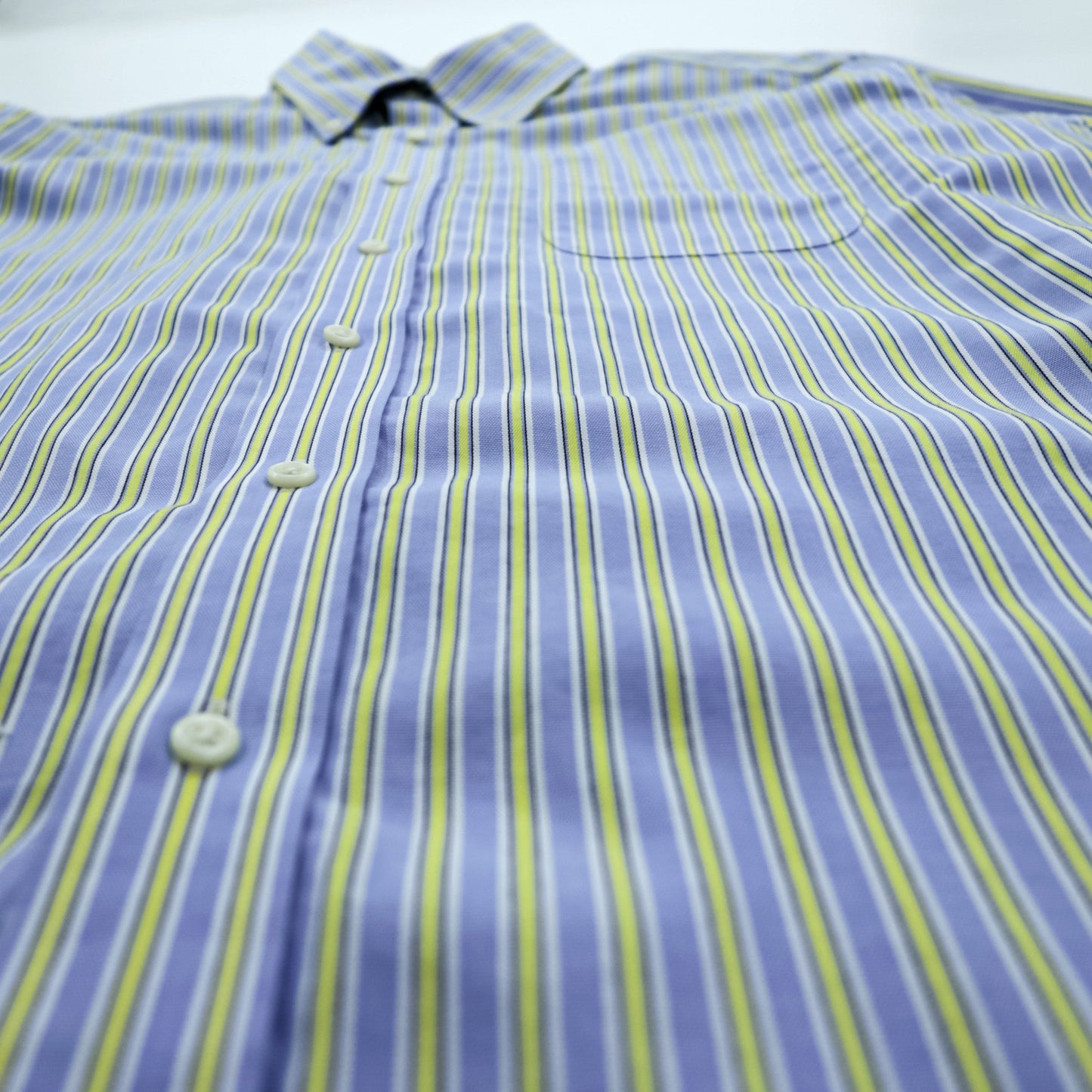 LAUREN RALPH LAUREN 90年代 ボタンダウンシャツ L ストライプ マルチカラー NON IRON