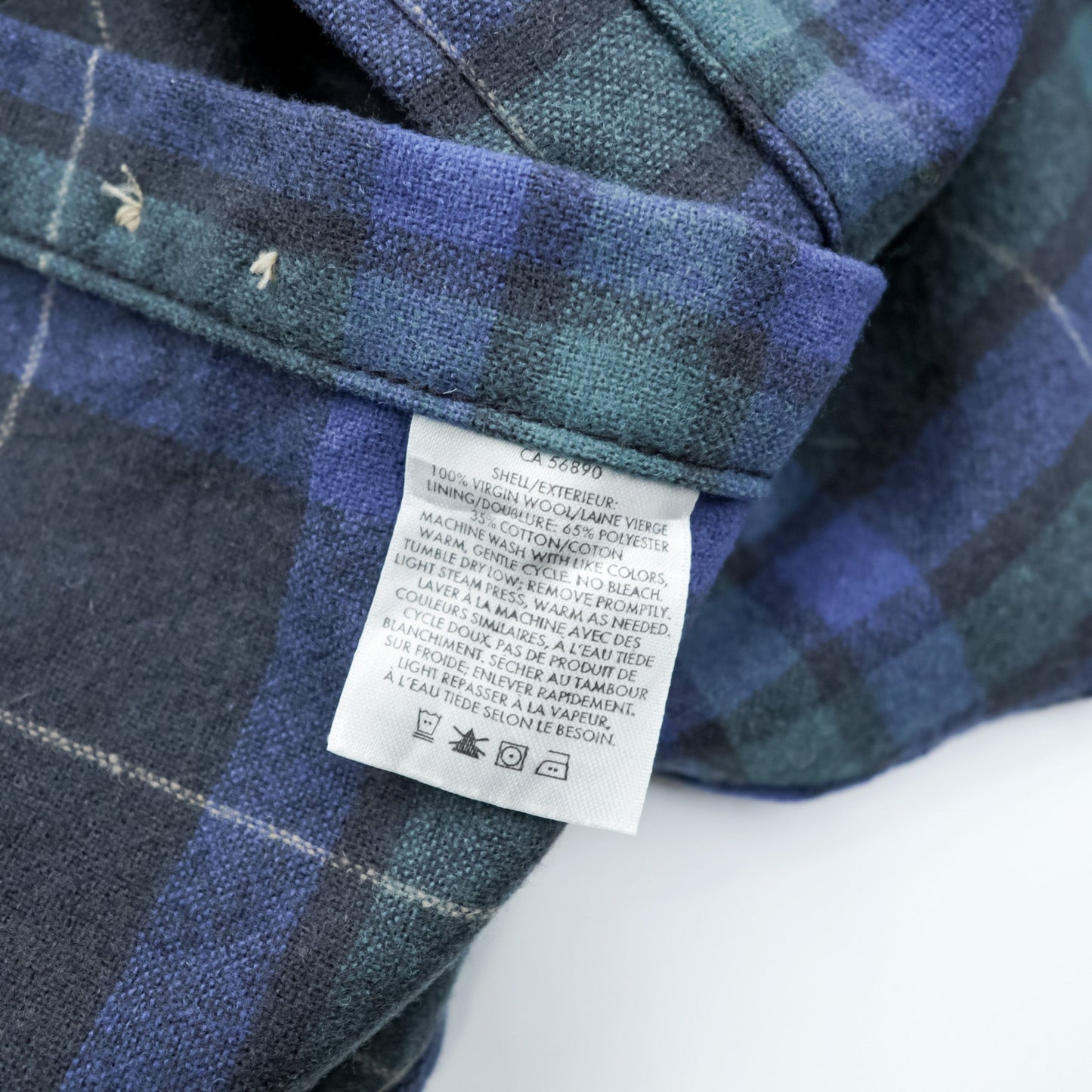 PENDLETON フランネルシャツ 長袖ウールシャツ XL グリーン チェック 胸ポケット LODGE SHIRT WASHABLE WOOL