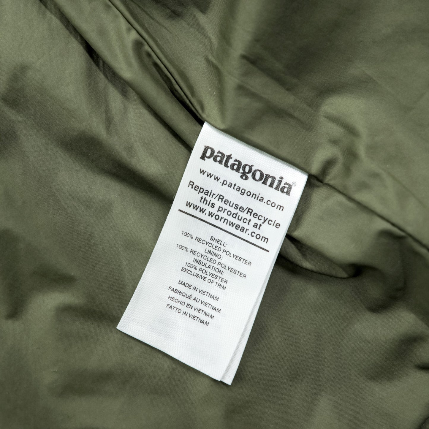 Patagonia ダイアモンド キルト ジャケット XS オリーブ 中綿 キルティング 襟コーデュロイ 20735