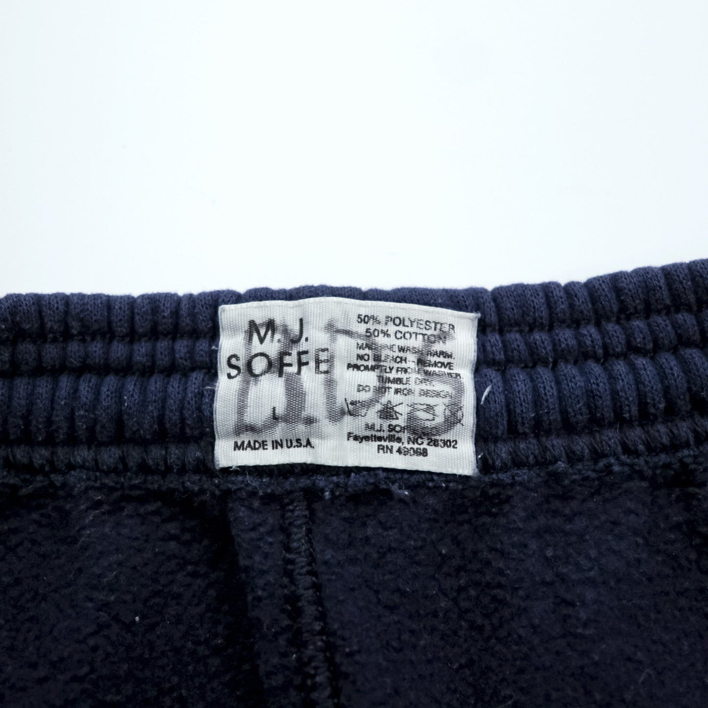 US NAVY 米軍 ヴィンテージ M.J.SOFFE スウェットパンツ L ネイビー ミリタリー USA製