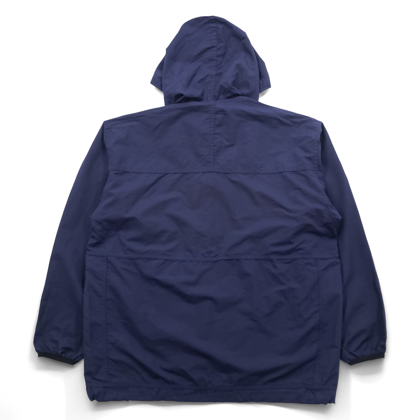 NIKE ACG 90年代 ハーフジップ アノラックパーカー ナイロンジャケット L ネイビー メッシュポケット ドローコード ビッグサイズ