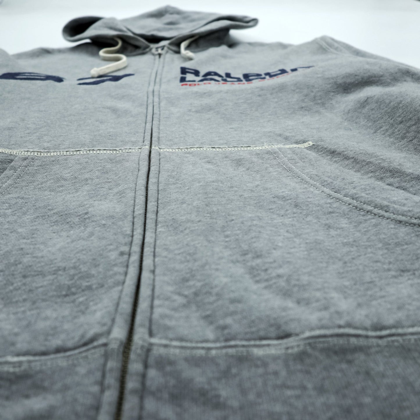 Polo Ralph Lauren 90年代 ジップパーカー XL グレー コットン POLO JEANS COMPANY