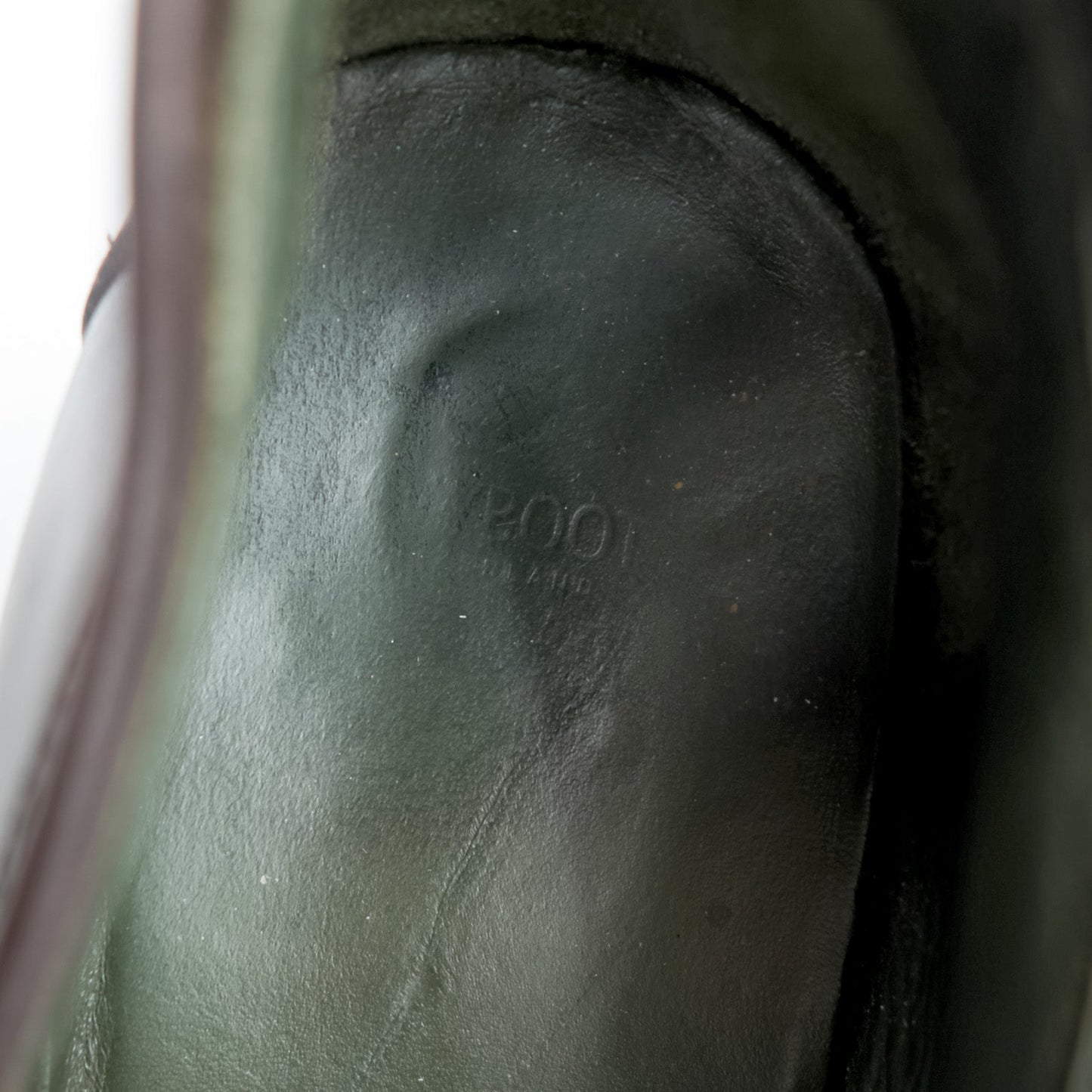 Navyboot イタリア製 フリンジ タッセル ローファー Uチップ ドレスシューズ 28cm ダークブラウン Bologna Construction